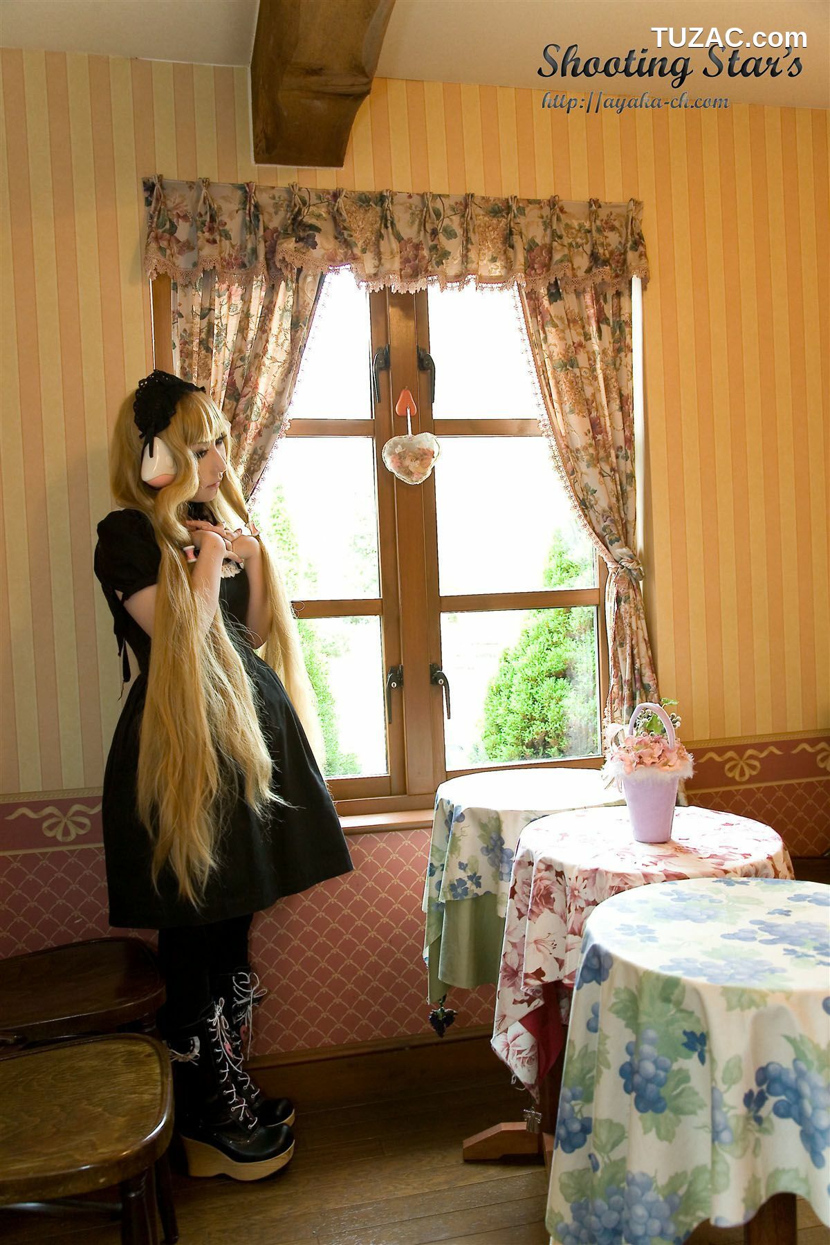 日本CosPlay_绫香 (Saku サク) 《Chobits》Chii+Freya 写真集[47P]