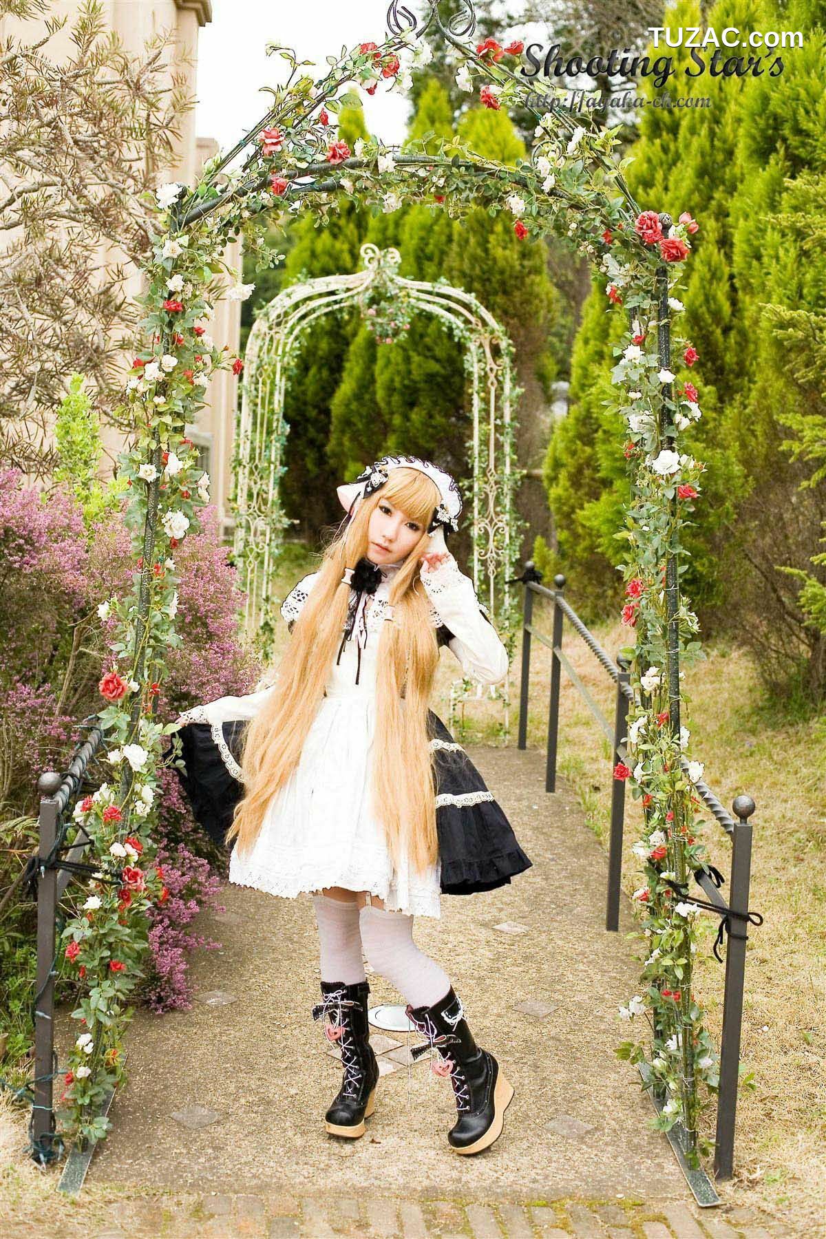 日本CosPlay_绫香 (Saku サク) 《Chobits》Chii+Freya 写真集[47P]