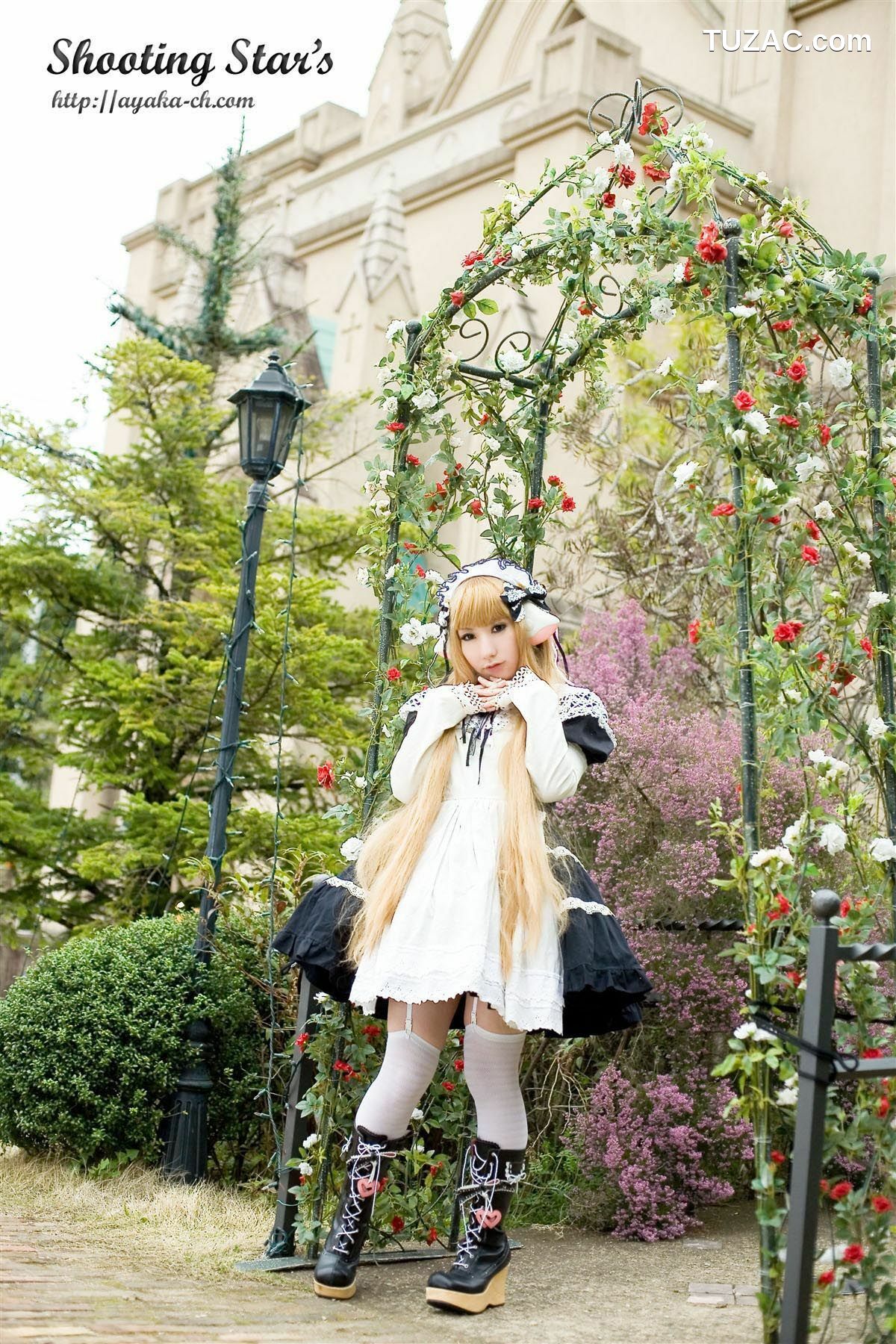 日本CosPlay_绫香 (Saku サク) 《Chobits》Chii+Freya 写真集[47P]
