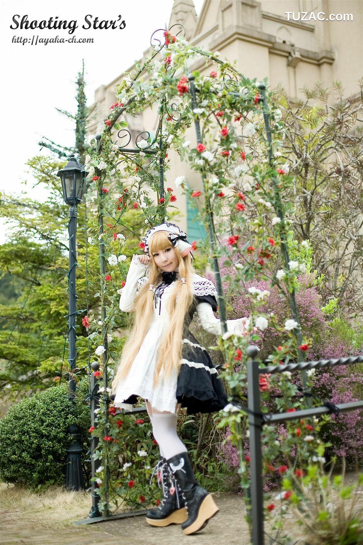 日本CosPlay_绫香 (Saku サク) 《Chobits》Chii+Freya 写真集[47P]