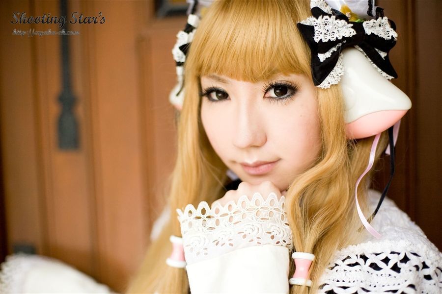 日本CosPlay_绫香 (Saku サク) 《Chobits》Chii+Freya 写真集[47P]
