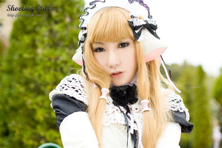 日本CosPlay_绫香 (Saku サク) 《Chobits》Chii+Freya 写真集[47P]