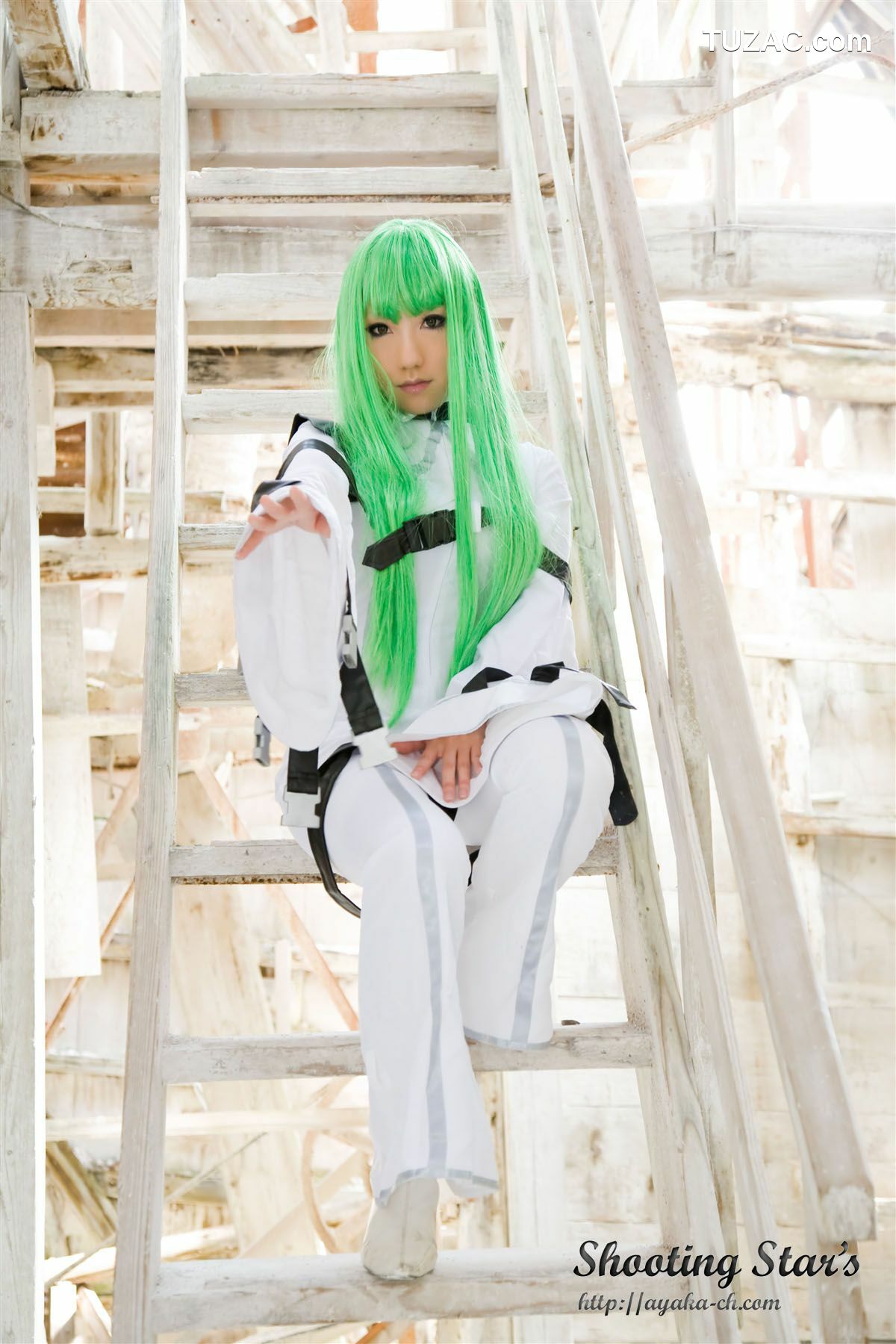 日本CosPlay_绫香 (Saku サク) 《Code Geass(コードギアス)》C.C 写真集