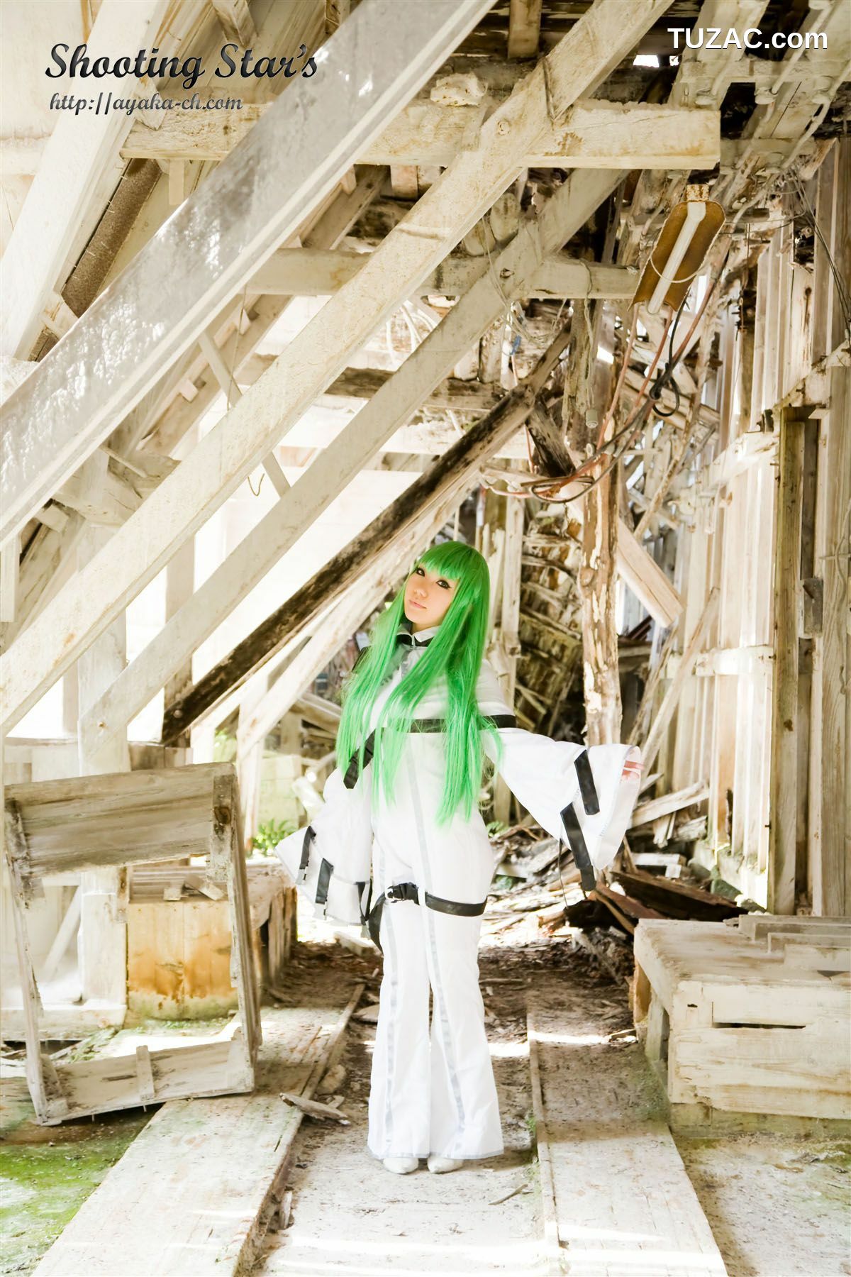 日本CosPlay_绫香 (Saku サク) 《Code Geass(コードギアス)》C.C 写真集