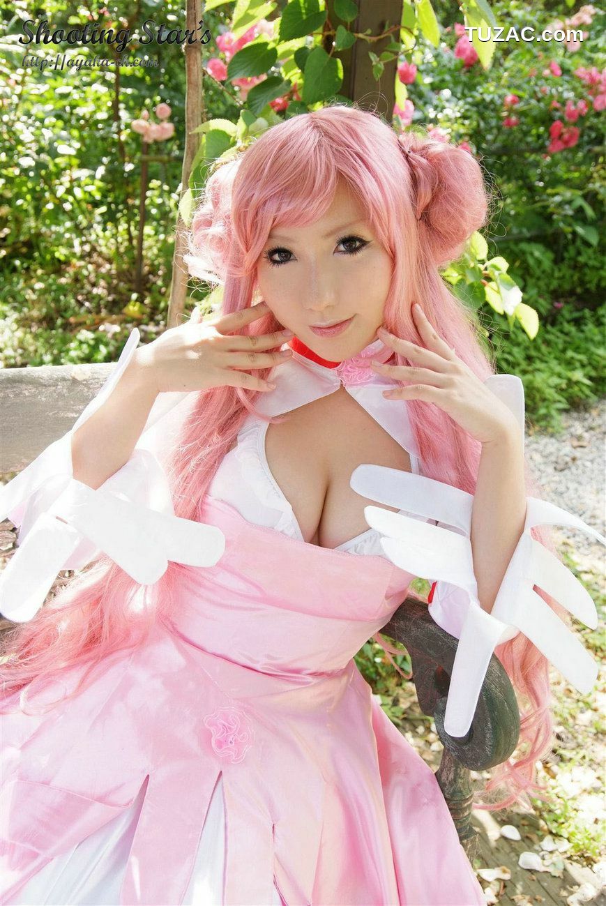 日本CosPlay_绫香 (Saku サク) 《Code Geass》Euphemia li Britannia 写真集[72P]