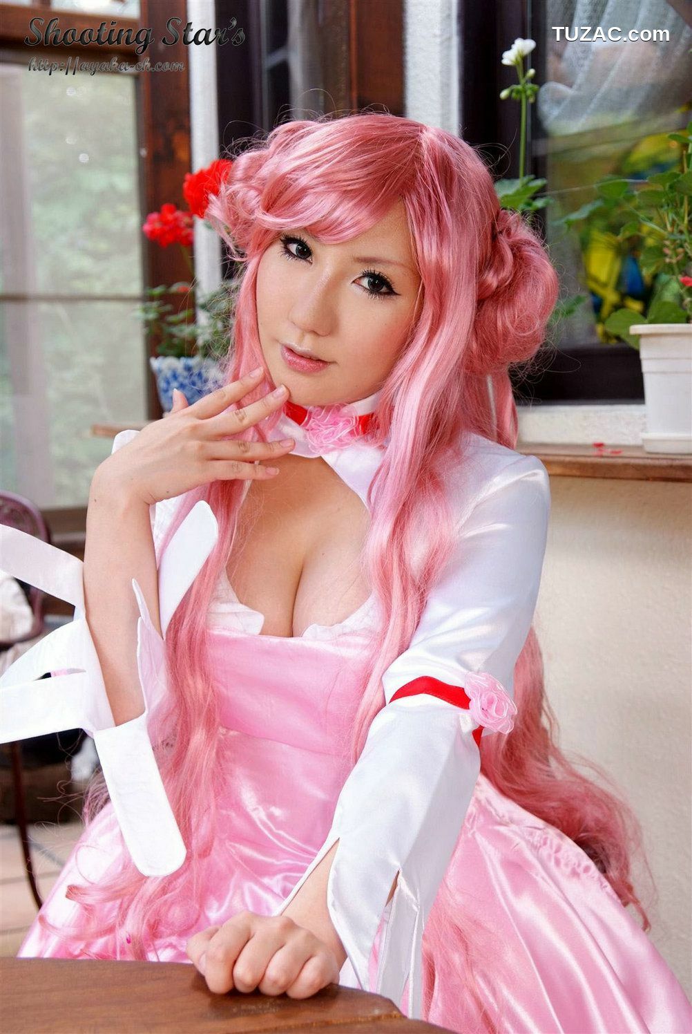 日本CosPlay_绫香 (Saku サク) 《Code Geass》Euphemia li Britannia 写真集[72P]