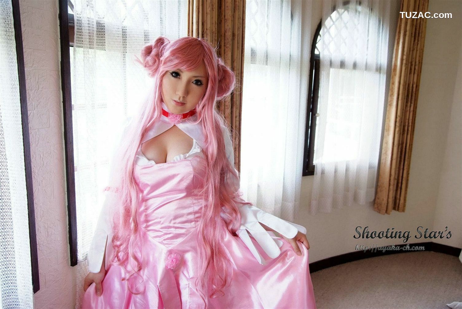 日本CosPlay_绫香 (Saku サク) 《Code Geass》Euphemia li Britannia 写真集[72P]