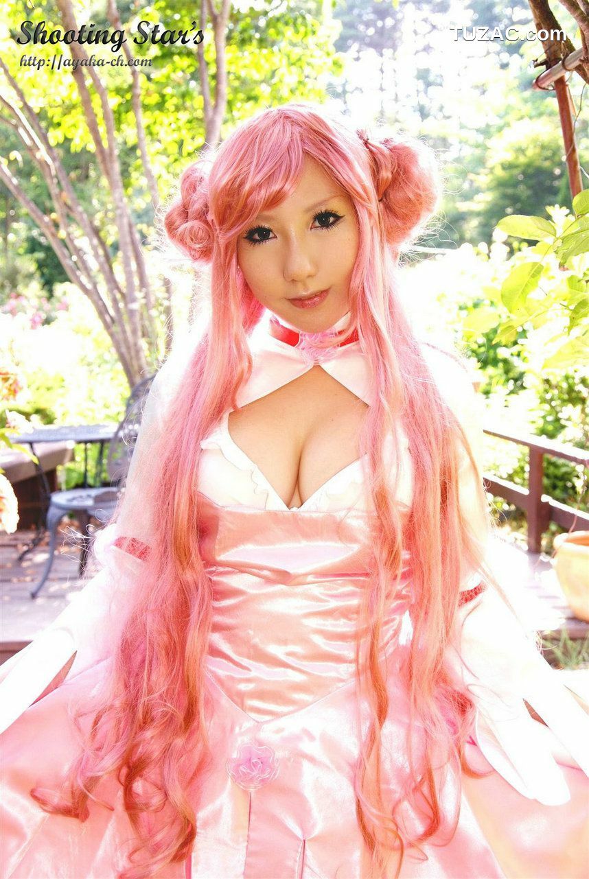 日本CosPlay_绫香 (Saku サク) 《Code Geass》Euphemia li Britannia 写真集[72P]