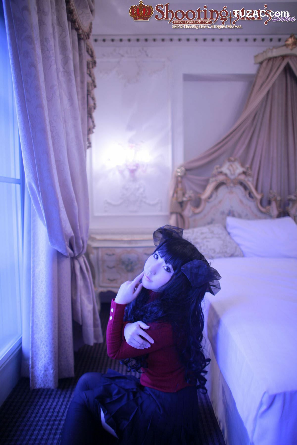 日本CosPlay_绫香 (Saku サク) 《Fate stay night》Toosaka Rin 遠坂凛 写真集[100P]