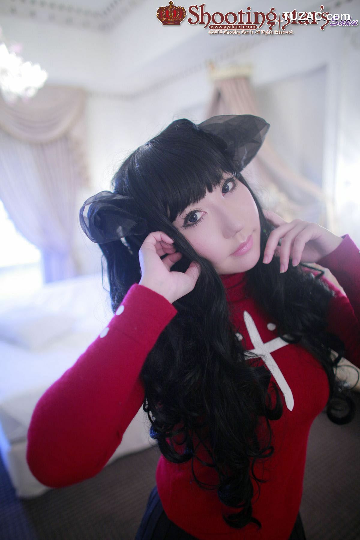 日本CosPlay_绫香 (Saku サク) 《Fate stay night》Toosaka Rin 遠坂凛 写真集[100P]