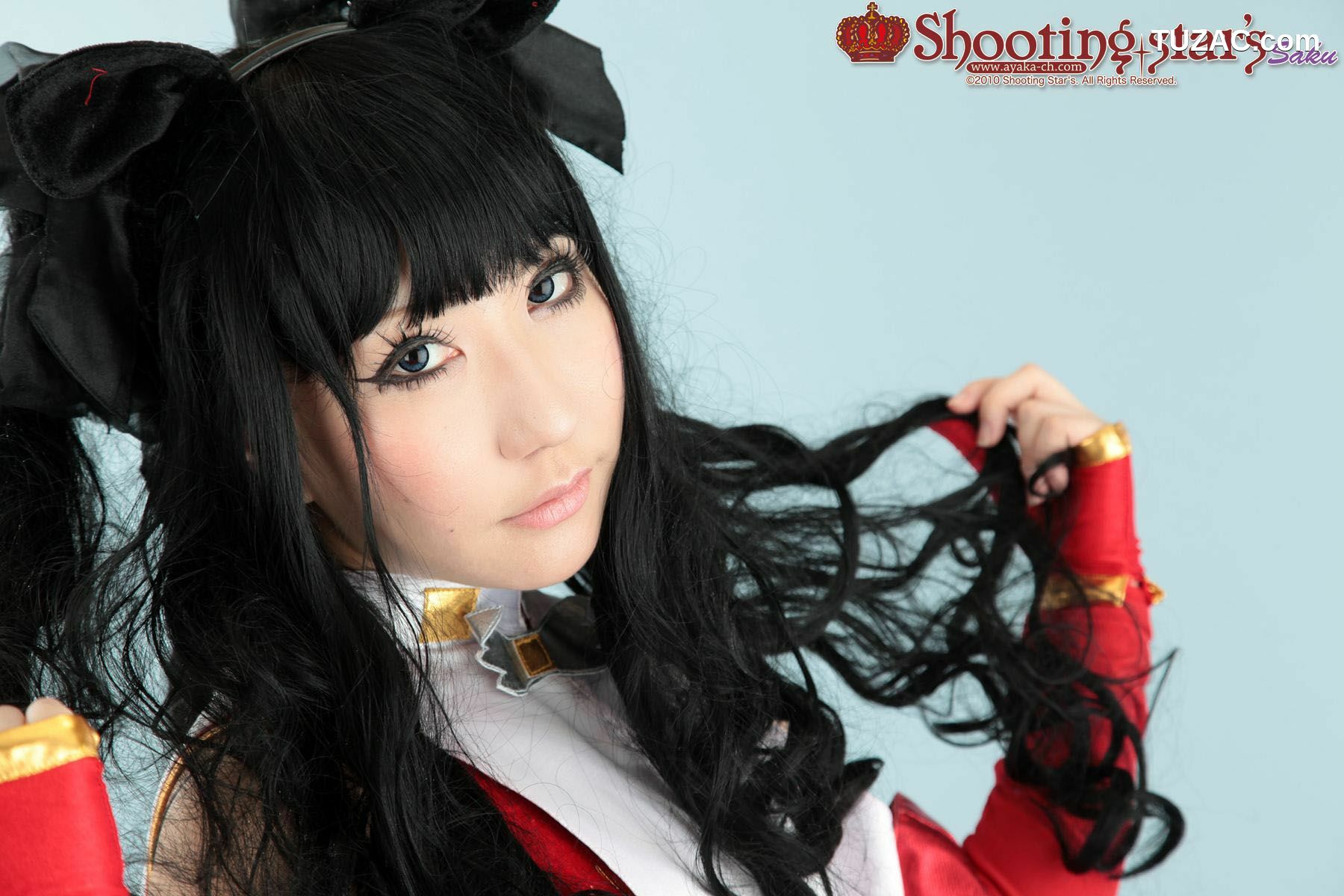 日本CosPlay_绫香 (Saku サク) 《Fate stay night》Toosaka Rin 遠坂凛 写真集[100P]