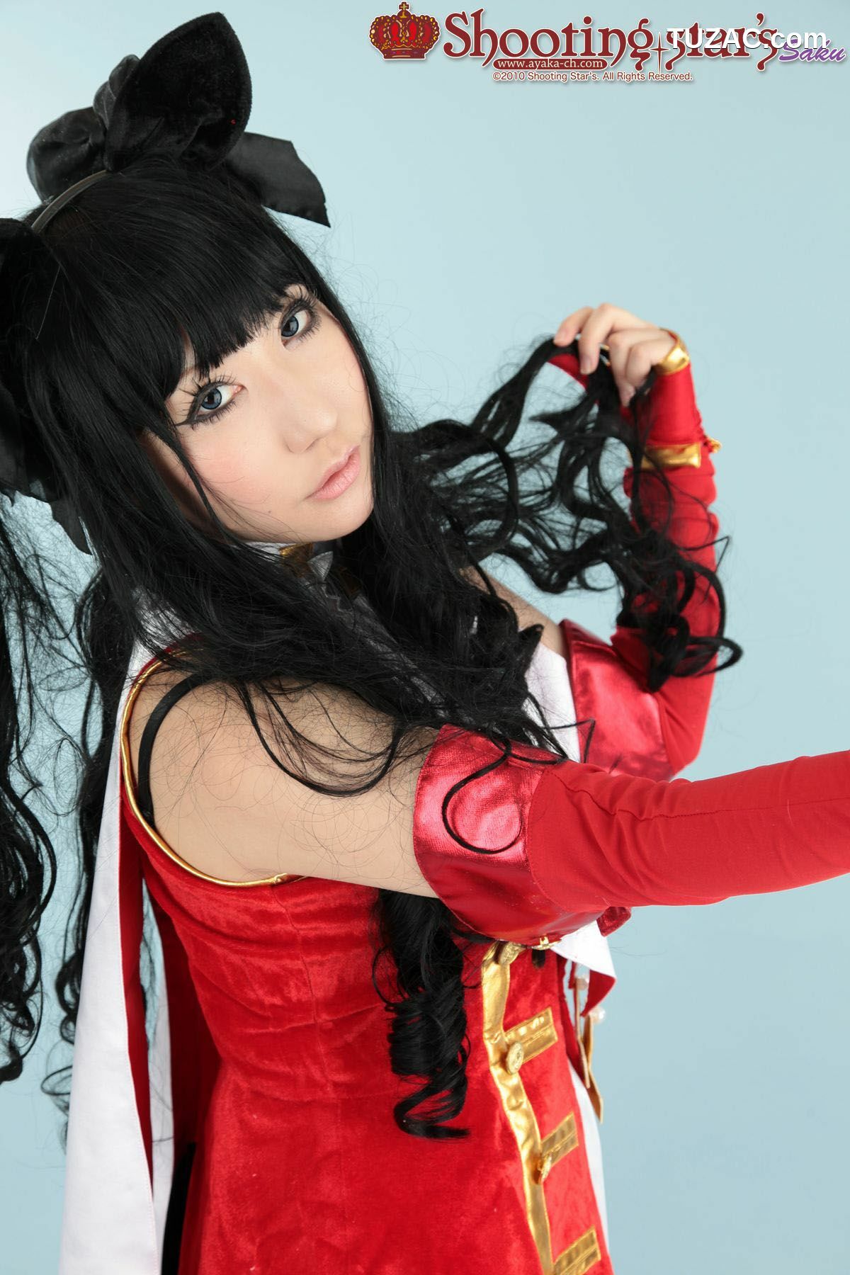日本CosPlay_绫香 (Saku サク) 《Fate stay night》Toosaka Rin 遠坂凛 写真集[100P]