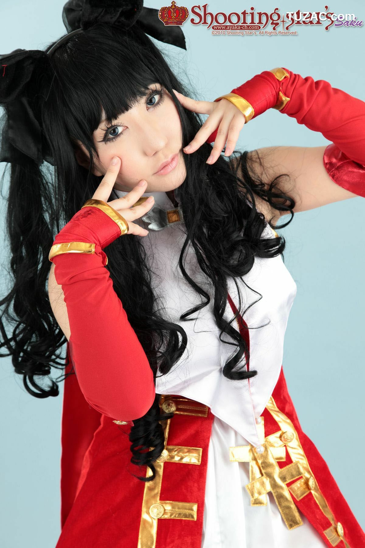 日本CosPlay_绫香 (Saku サク) 《Fate stay night》Toosaka Rin 遠坂凛 写真集[100P]
