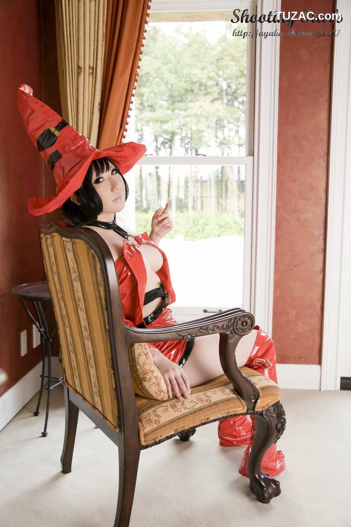 日本CosPlay_绫香 (Saku サク) 《Guilty Gear》I-no 写真集[100P]