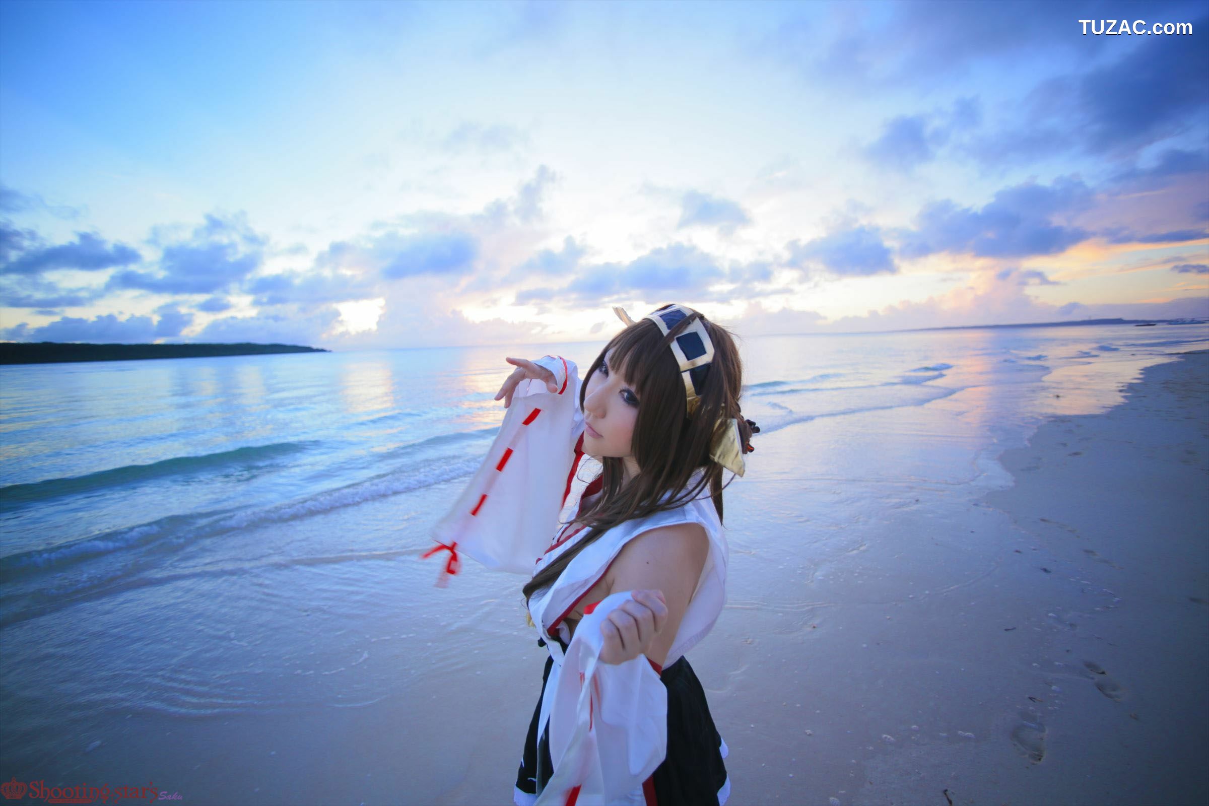 日本CosPlay_绫香 (Saku サク) 《Kantai Collection》Kongou(金剛) 写真集[115P]