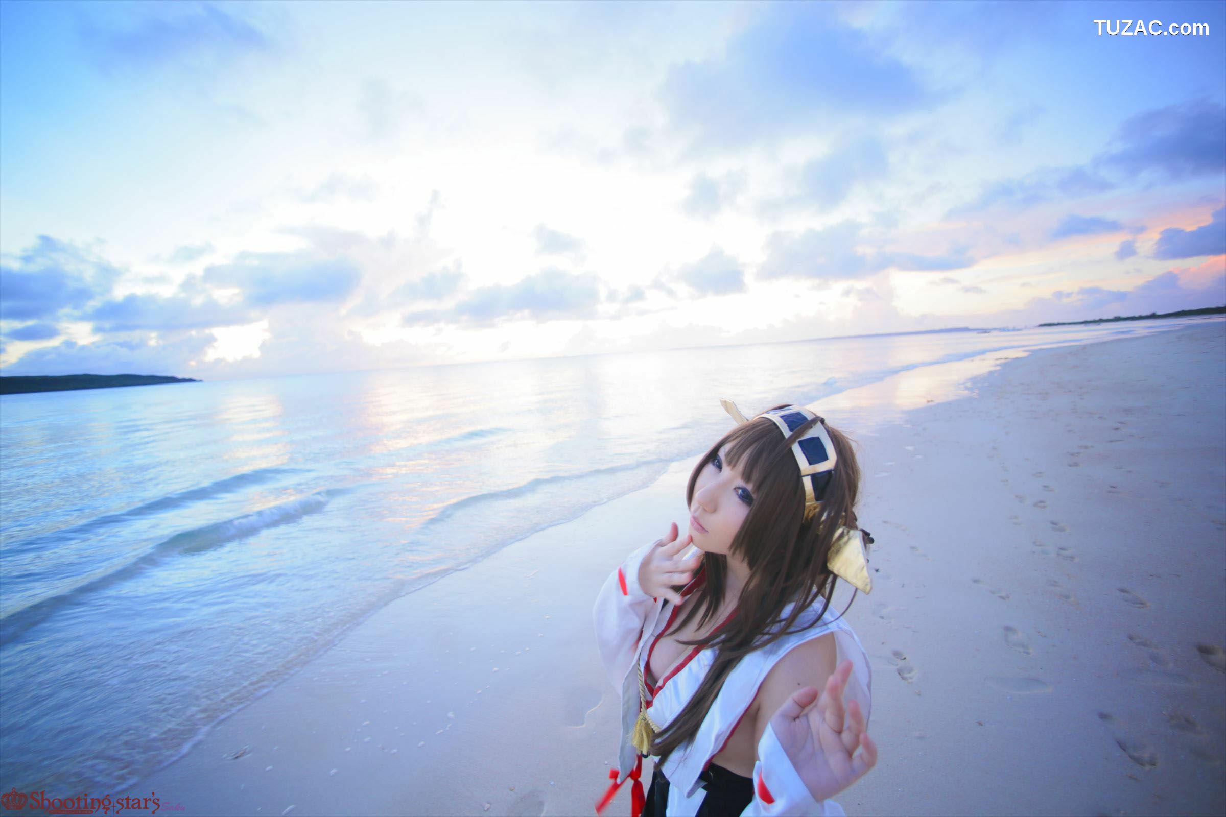 日本CosPlay_绫香 (Saku サク) 《Kantai Collection》Kongou(金剛) 写真集[115P]