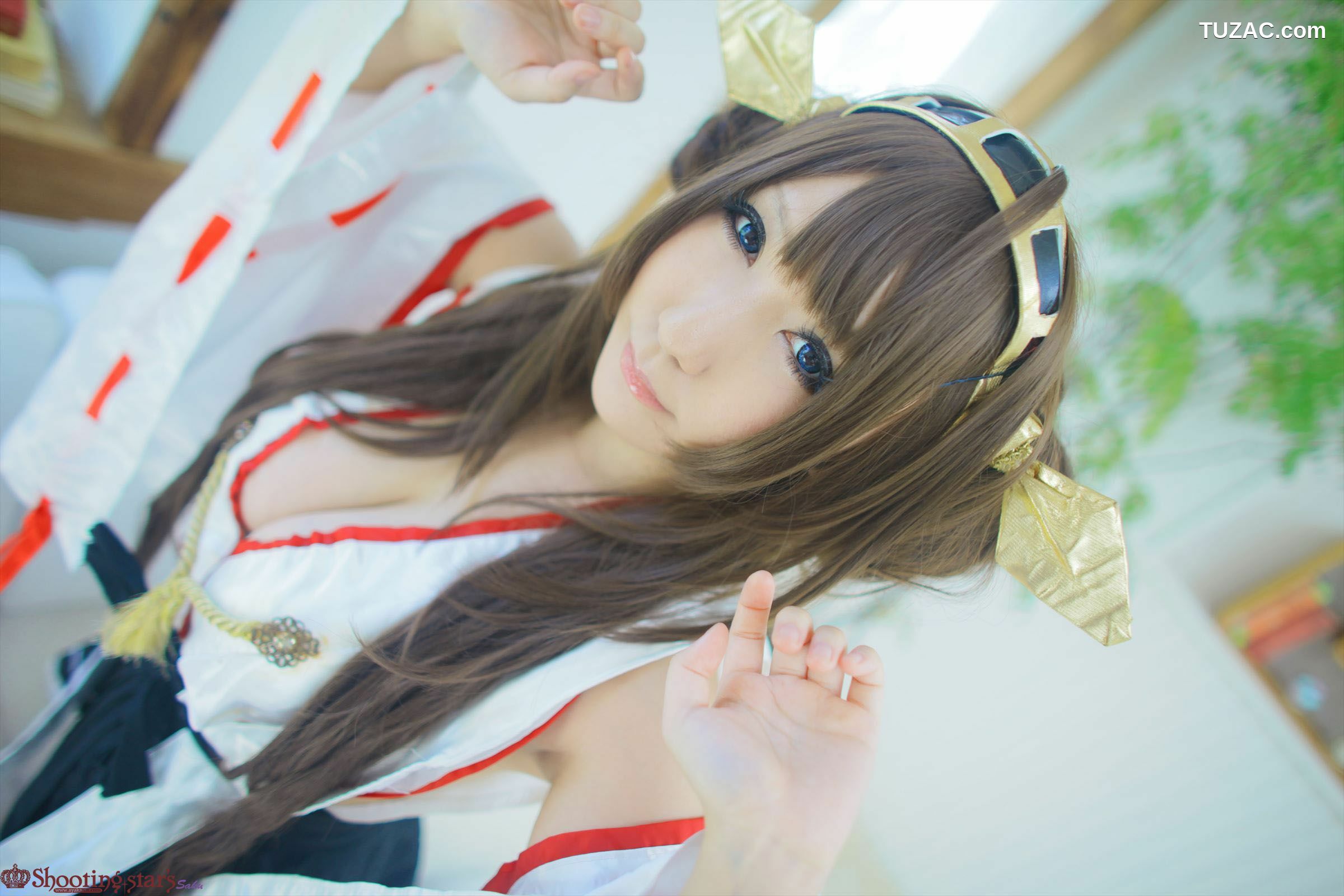 日本CosPlay_绫香 (Saku サク) 《Kantai Collection》Kongou(金剛) 写真集[115P]