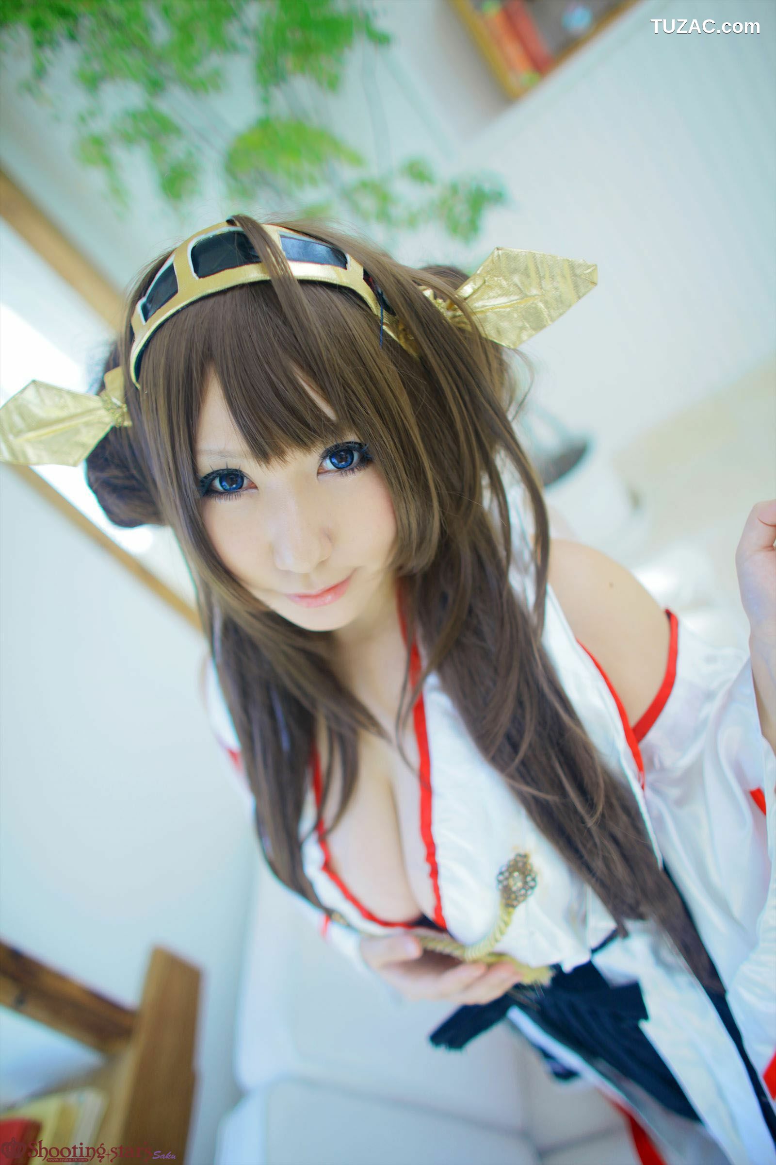 日本CosPlay_绫香 (Saku サク) 《Kantai Collection》Kongou(金剛) 写真集[115P]