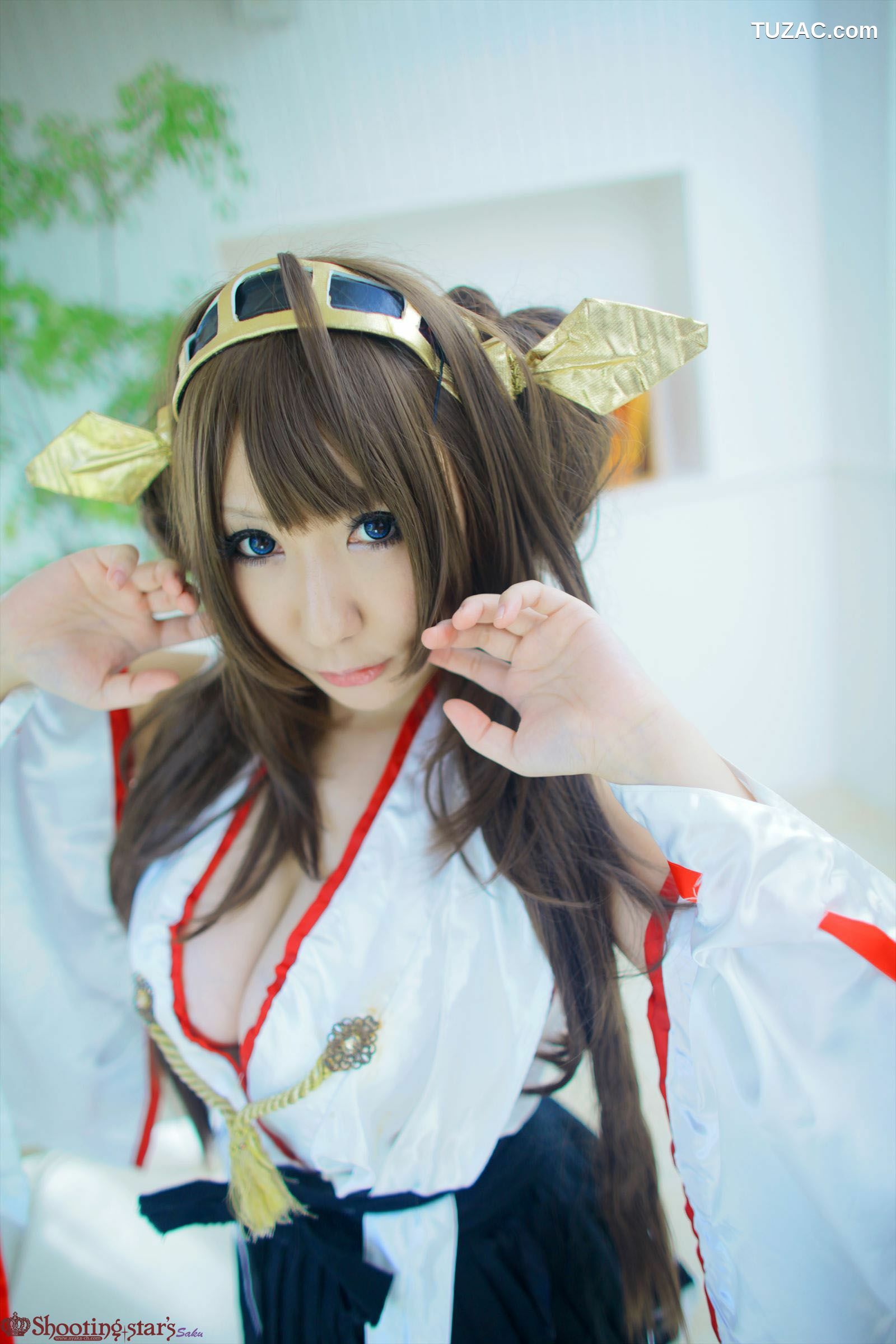 日本CosPlay_绫香 (Saku サク) 《Kantai Collection》Kongou(金剛) 写真集[115P]