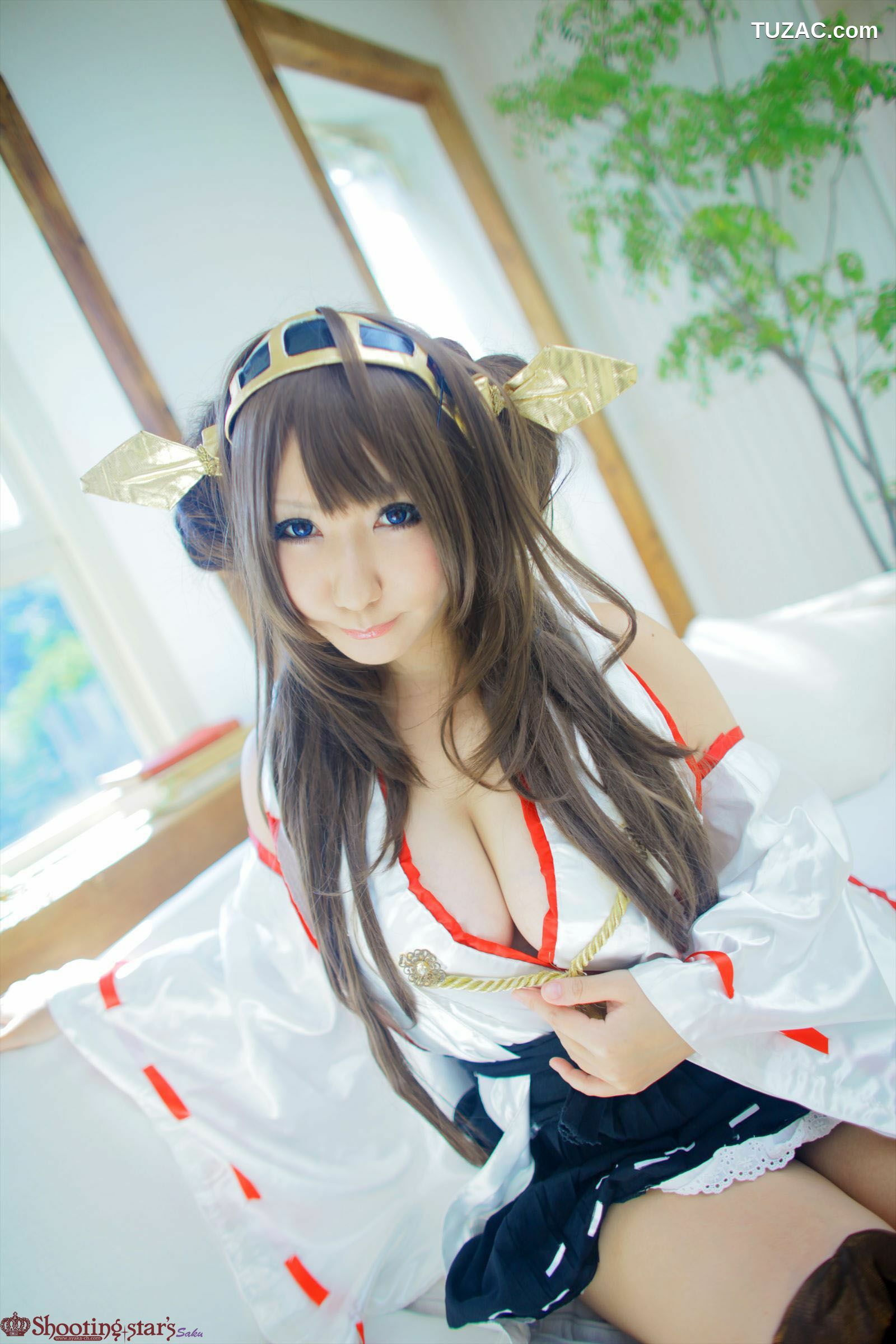 日本CosPlay_绫香 (Saku サク) 《Kantai Collection》Kongou(金剛) 写真集[115P]