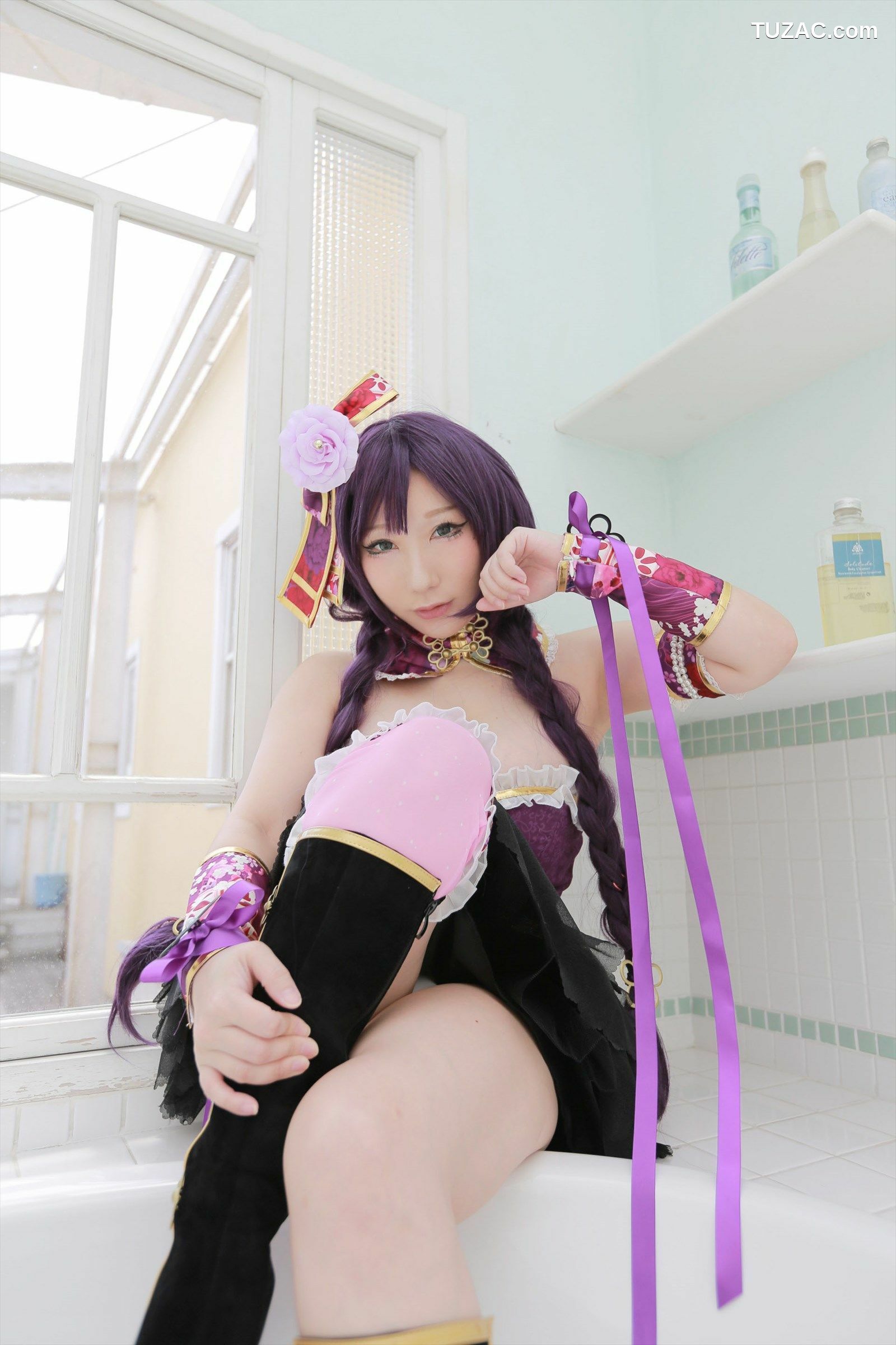 日本CosPlay_绫香 (Saku サク) 《Love Live!》Toujou Nozomi+Minami Kotori 写真集