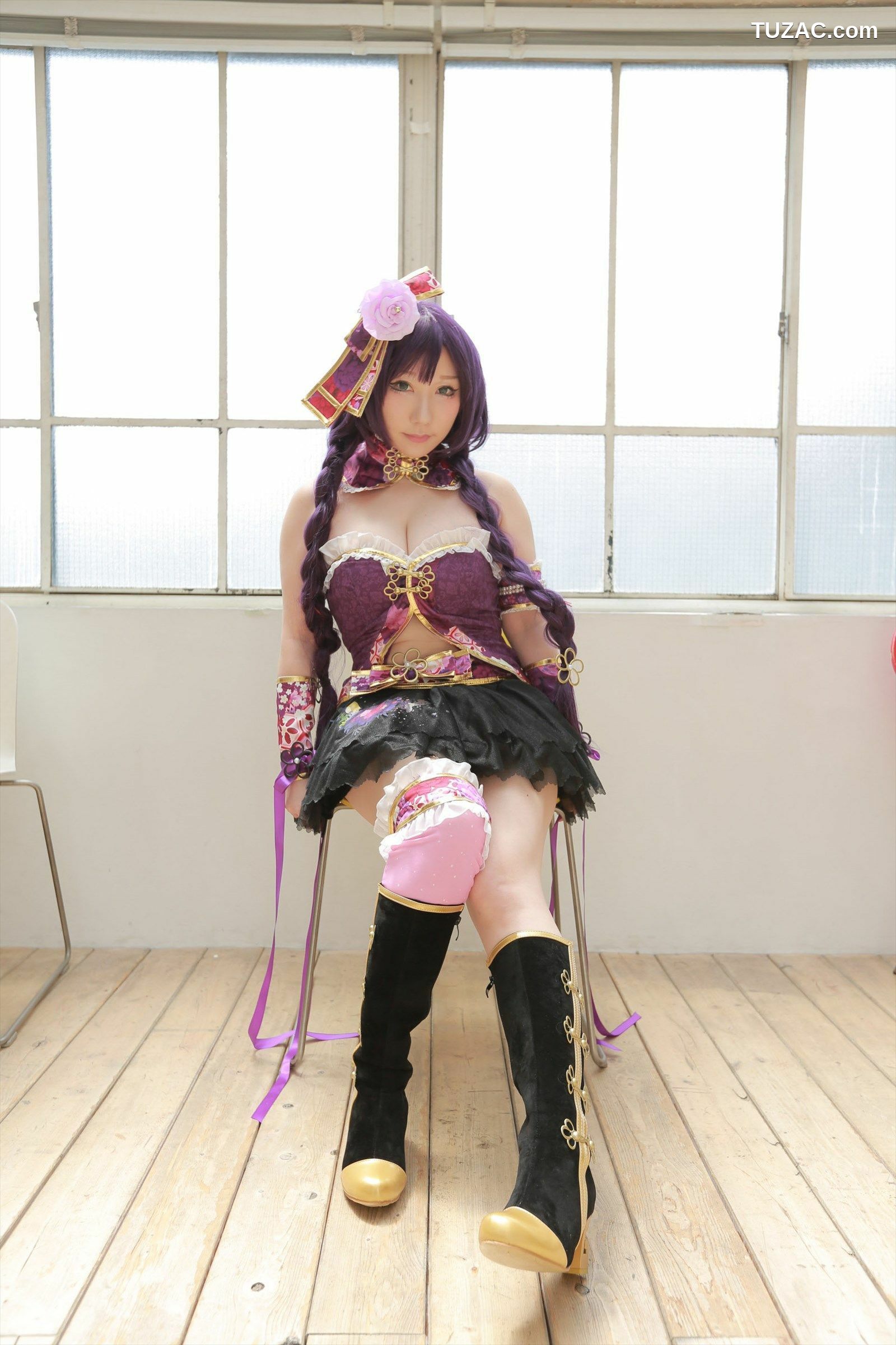 日本CosPlay_绫香 (Saku サク) 《Love Live!》Toujou Nozomi+Minami Kotori 写真集