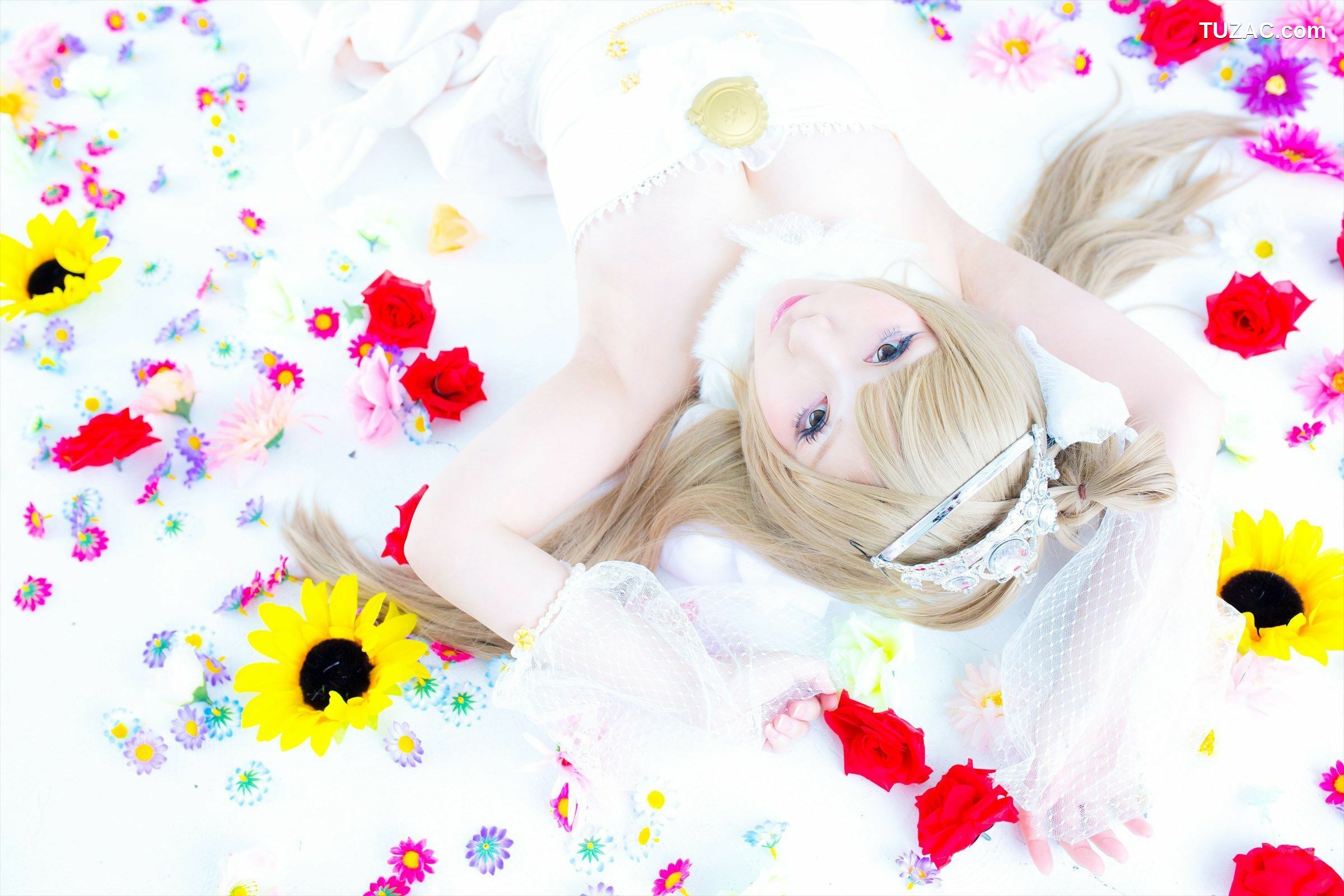 日本CosPlay_绫香 (Saku サク) 《Love Live!》Toujou Nozomi+Minami Kotori 写真集
