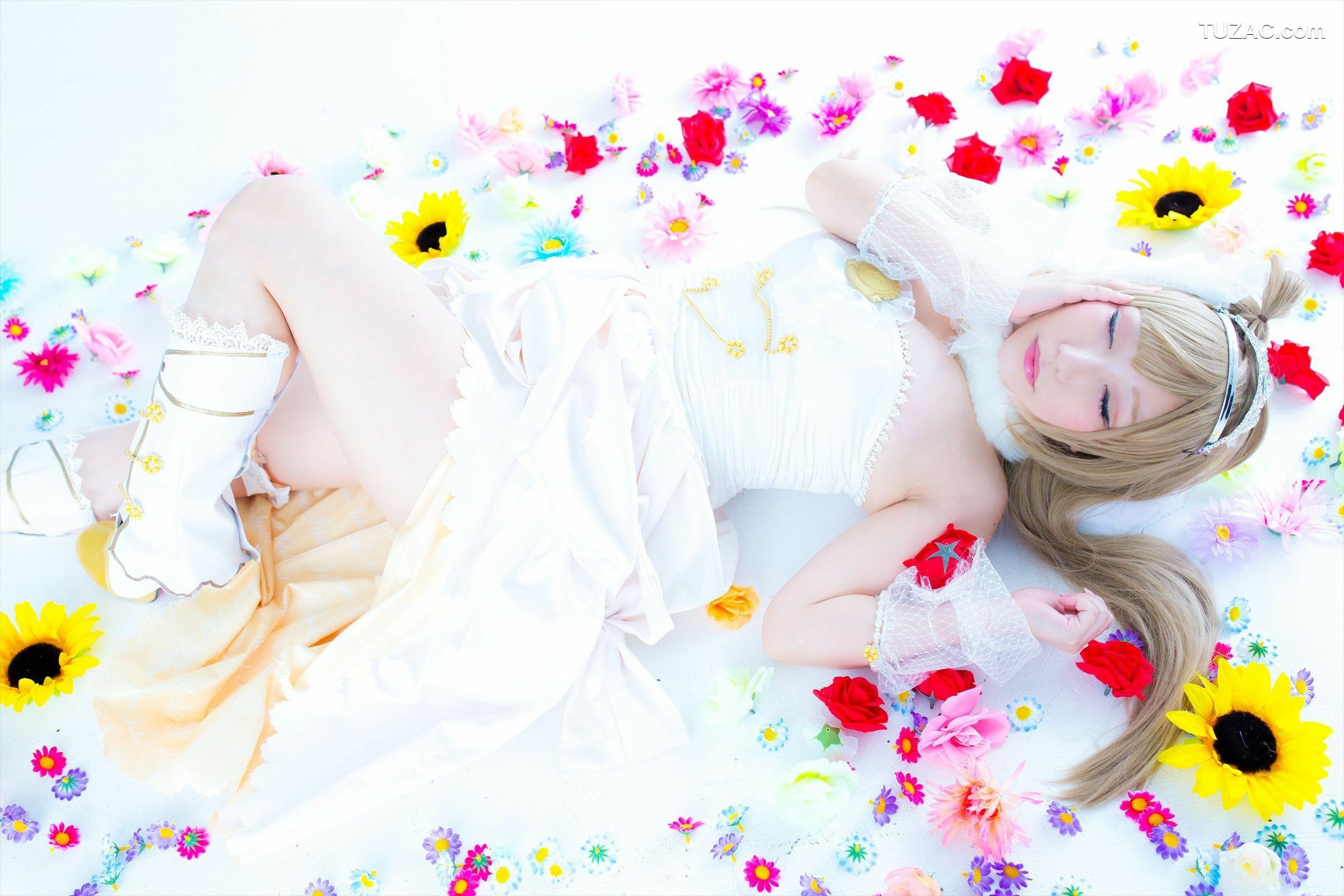 日本CosPlay_绫香 (Saku サク) 《Love Live!》Toujou Nozomi+Minami Kotori 写真集