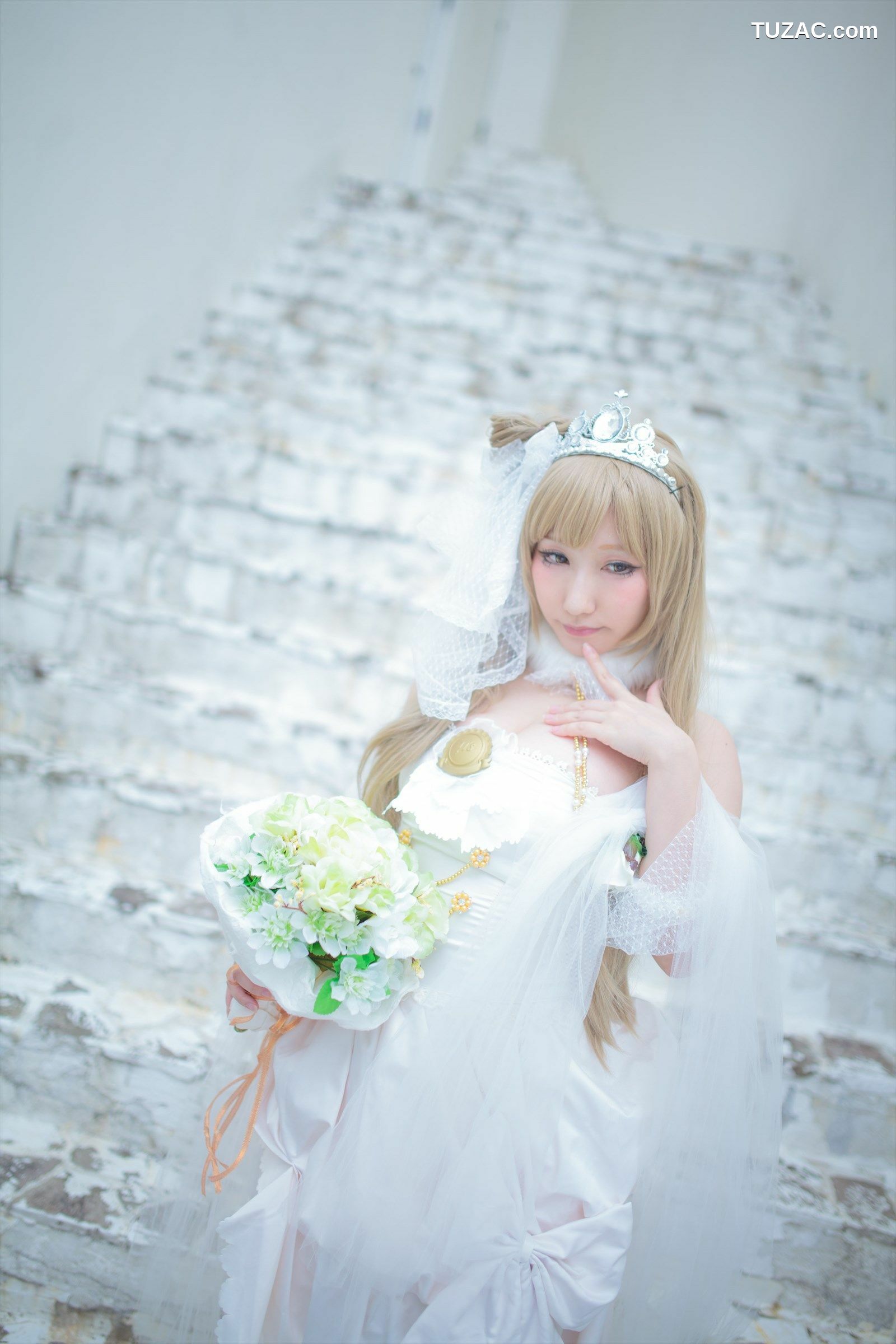 日本CosPlay_绫香 (Saku サク) 《Love Live!》Toujou Nozomi+Minami Kotori 写真集
