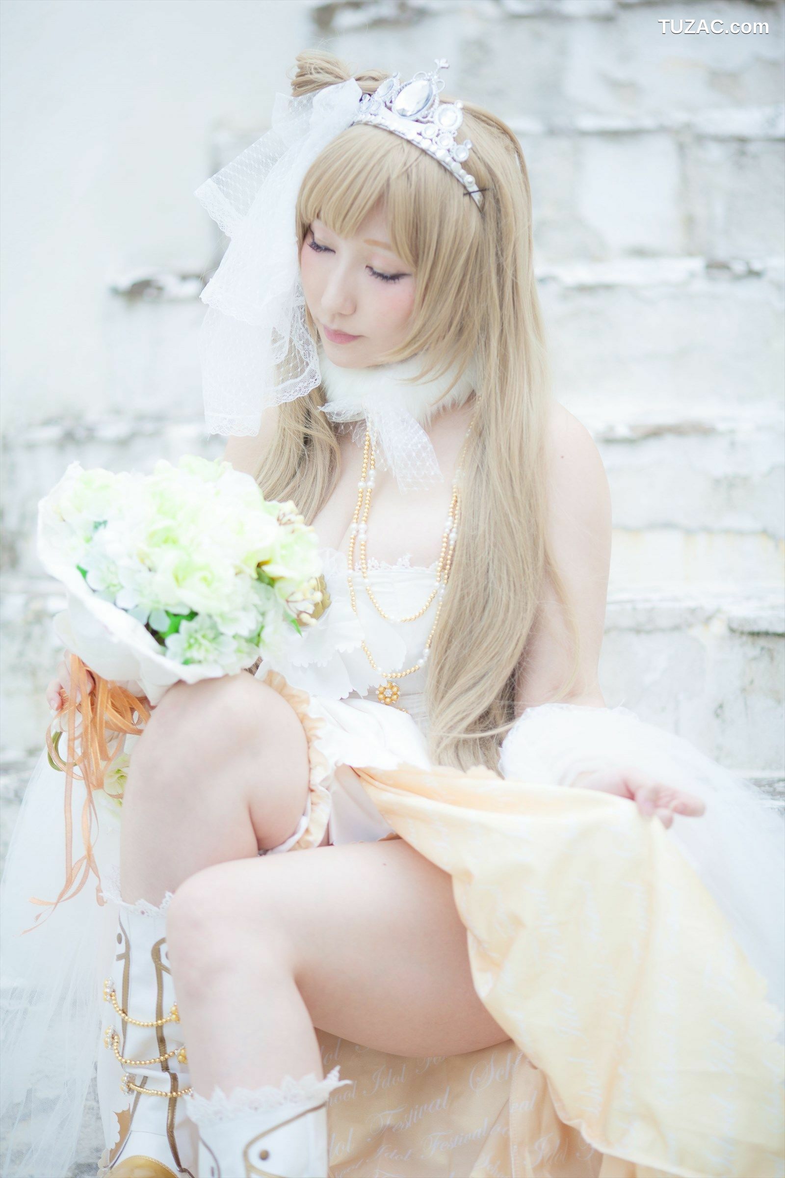 日本CosPlay_绫香 (Saku サク) 《Love Live!》Toujou Nozomi+Minami Kotori 写真集
