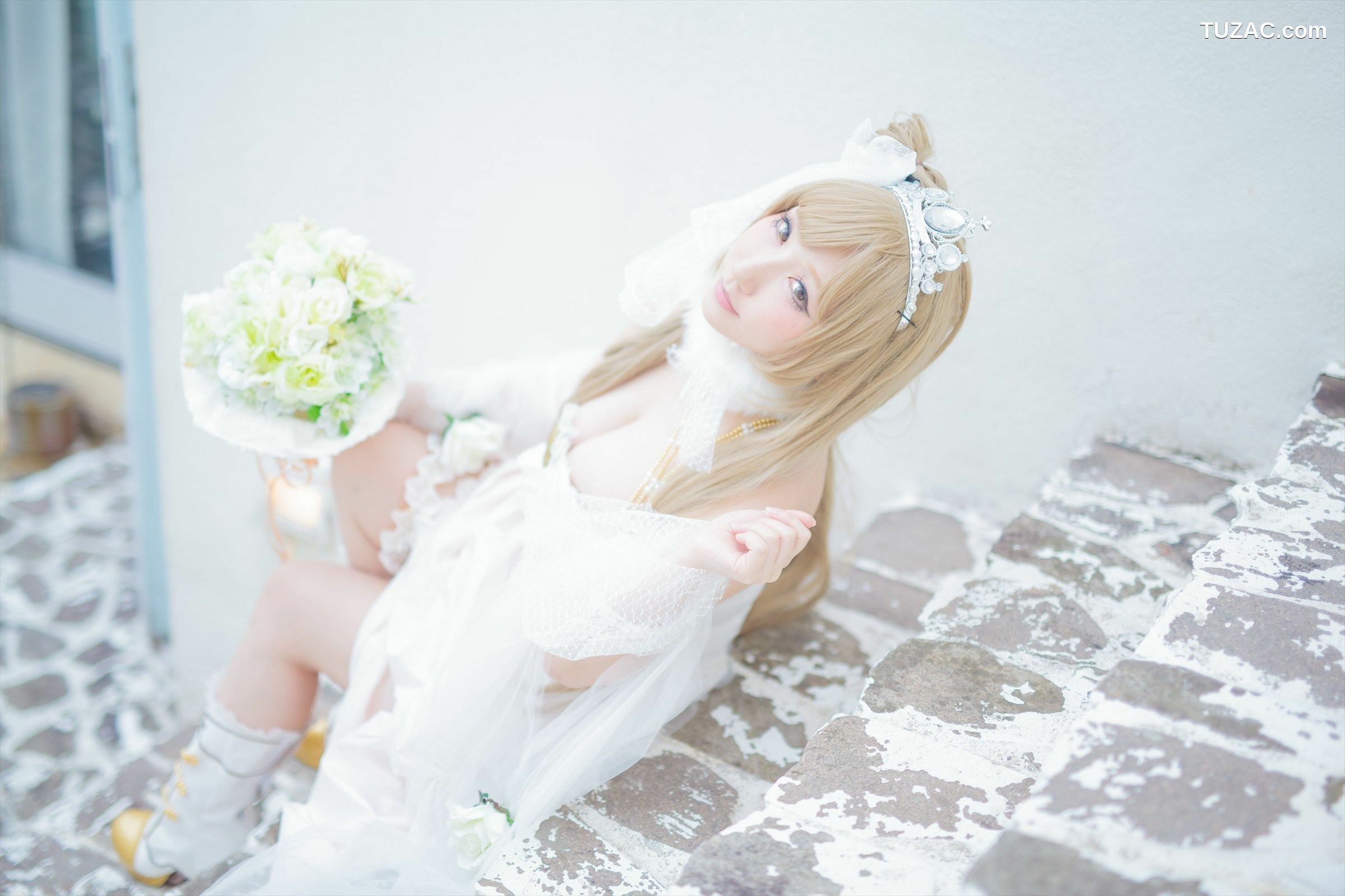 日本CosPlay_绫香 (Saku サク) 《Love Live!》Toujou Nozomi+Minami Kotori 写真集