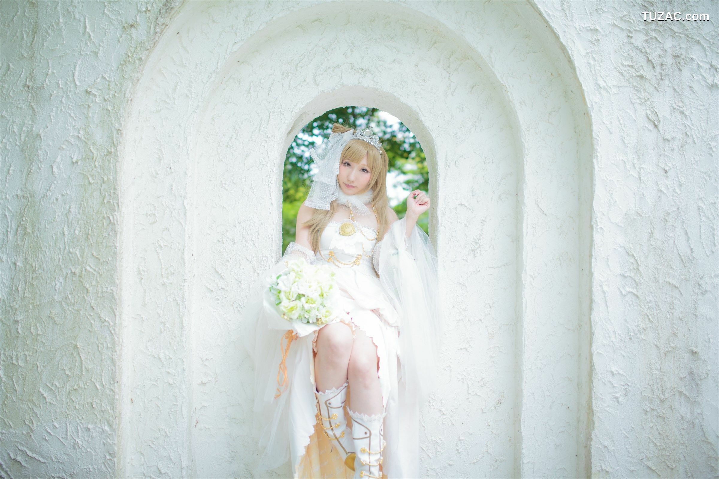日本CosPlay_绫香 (Saku サク) 《Love Live!》Toujou Nozomi+Minami Kotori 写真集