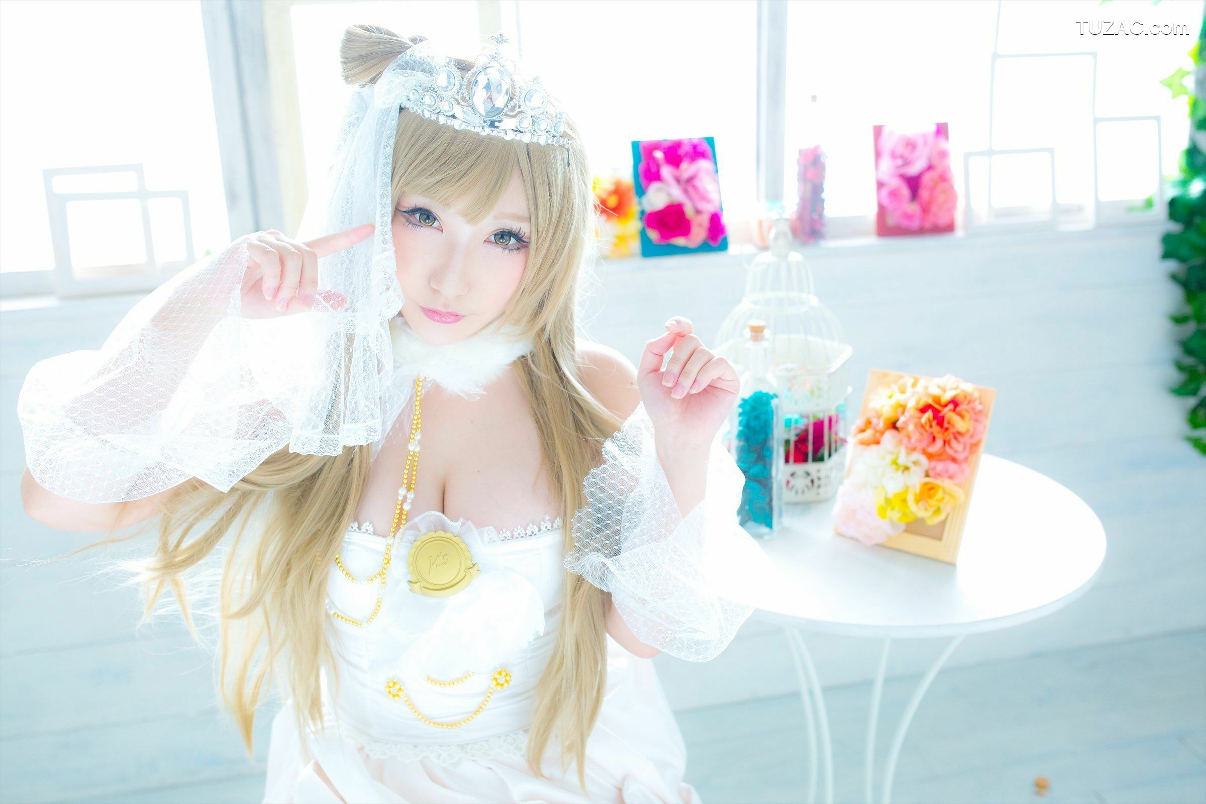 日本CosPlay_绫香 (Saku サク) 《Love Live!》Toujou Nozomi+Minami Kotori 写真集