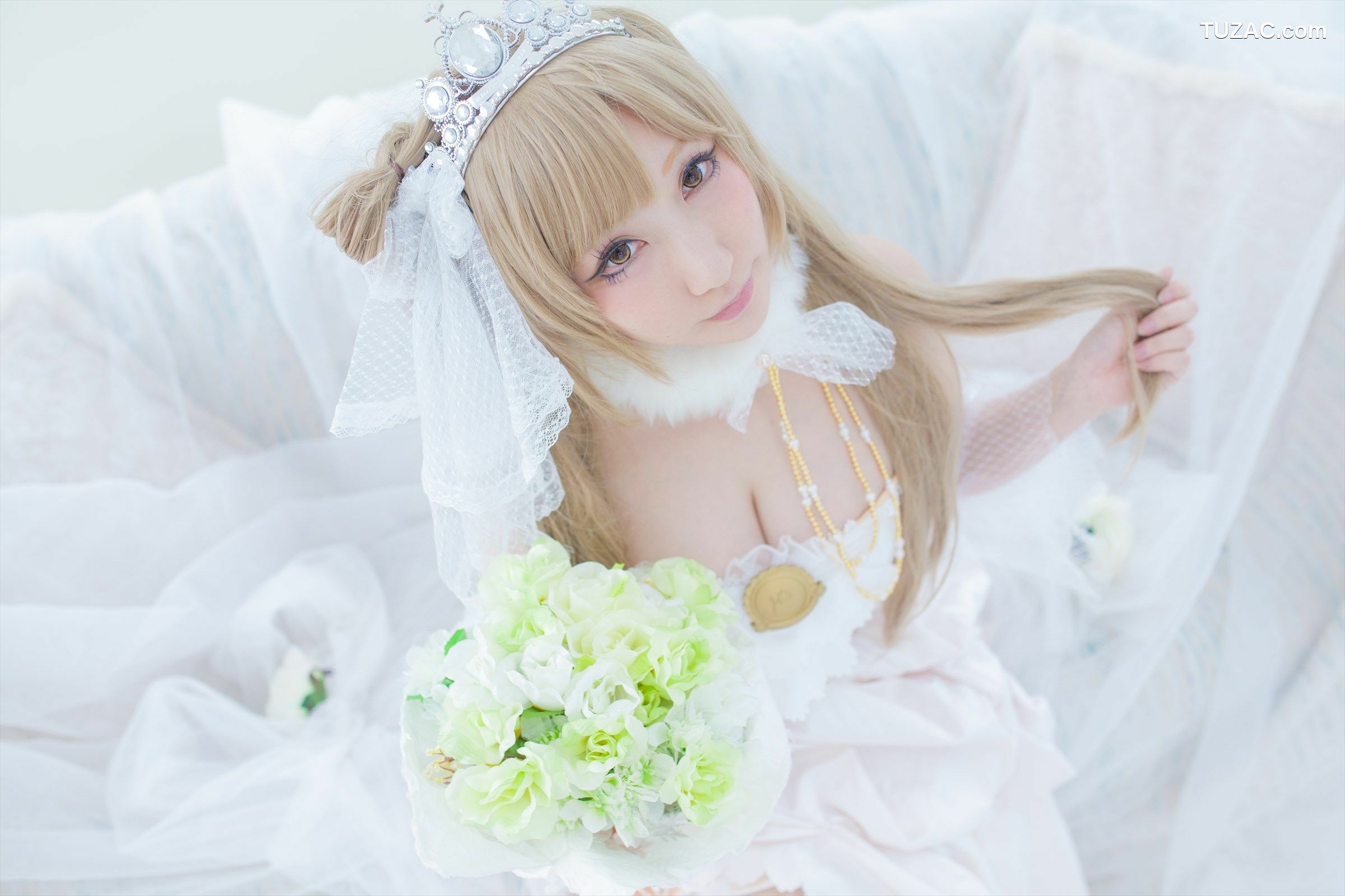 日本CosPlay_绫香 (Saku サク) 《Love Live!》Toujou Nozomi+Minami Kotori 写真集