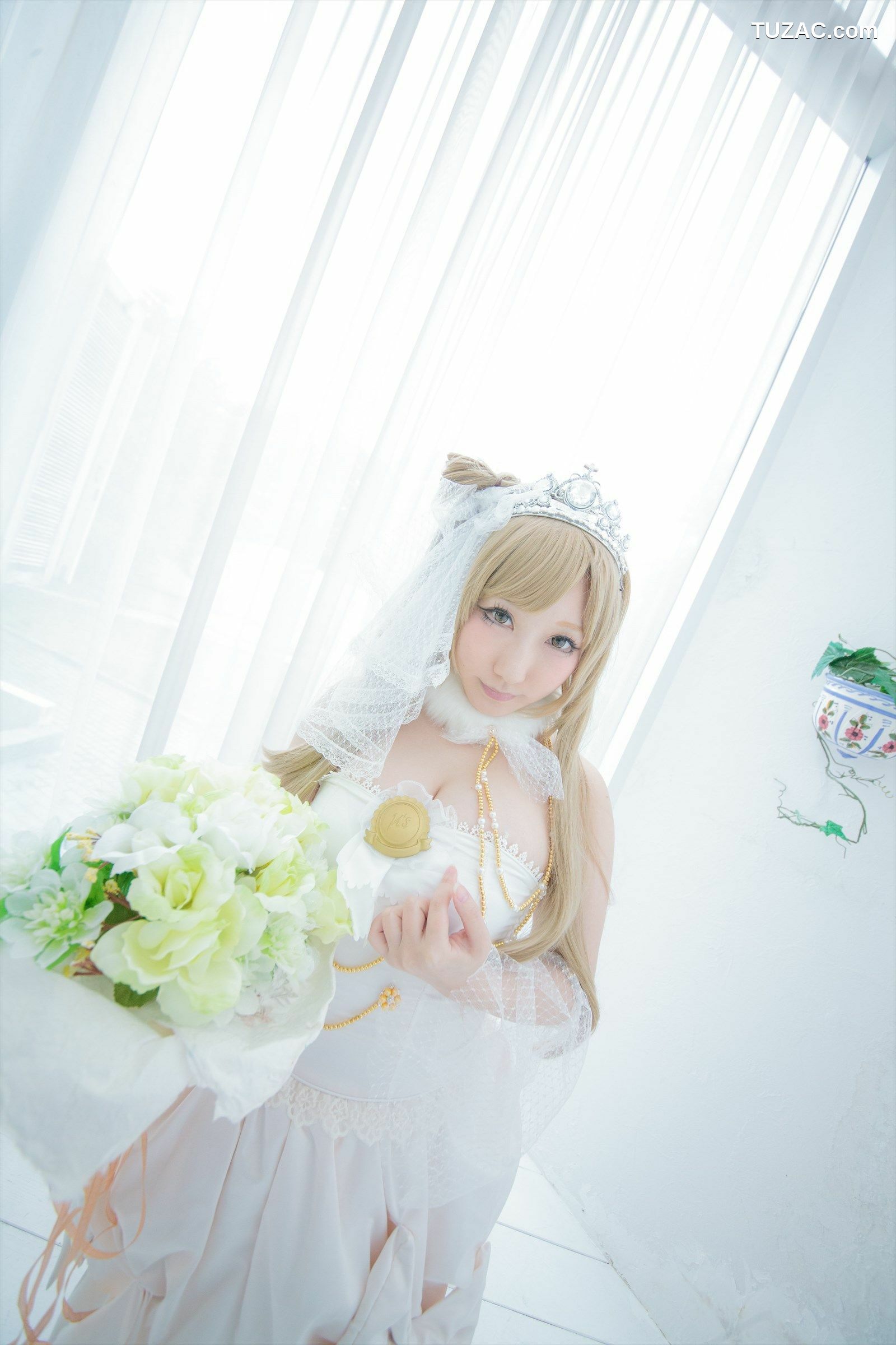 日本CosPlay_绫香 (Saku サク) 《Love Live!》Toujou Nozomi+Minami Kotori 写真集