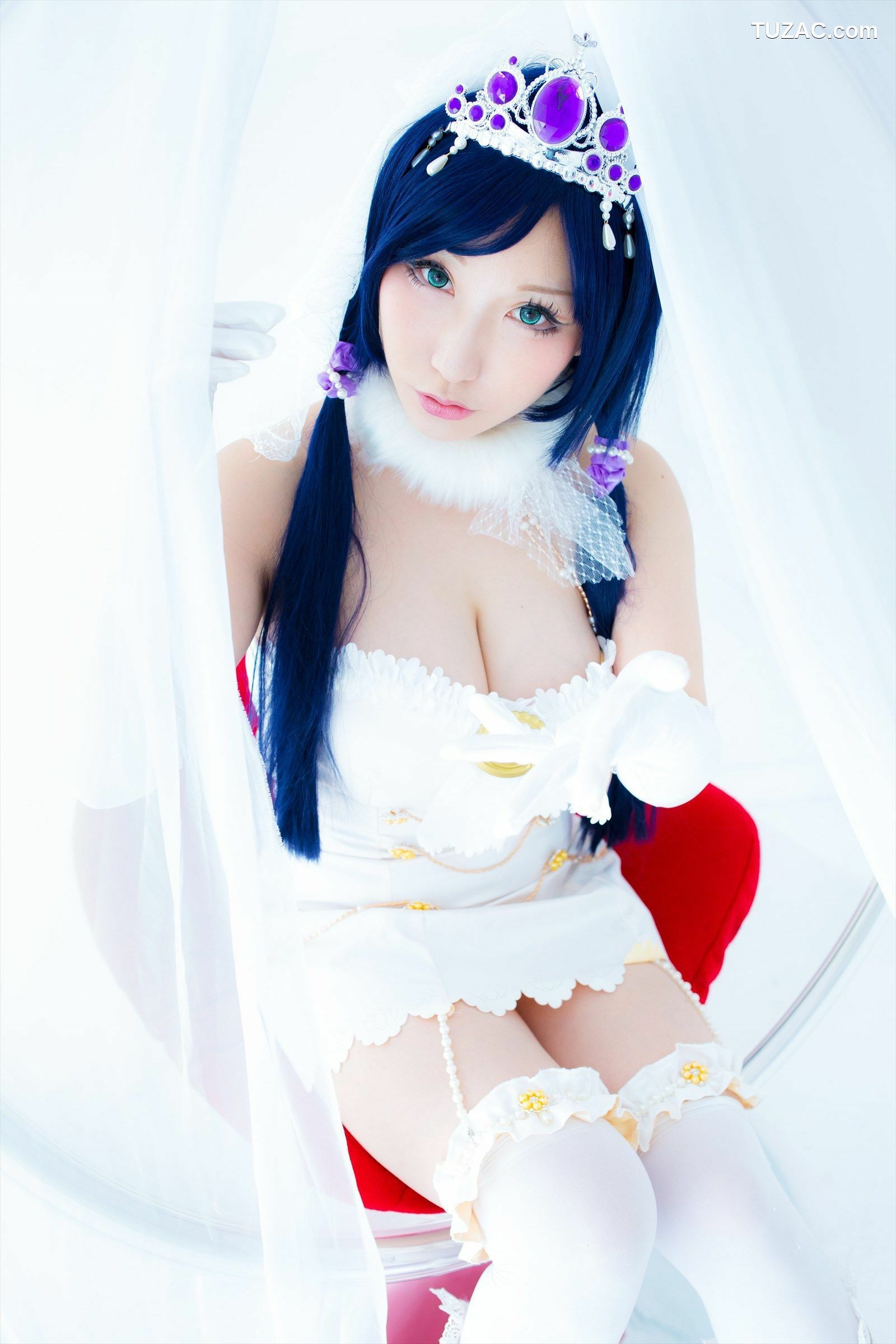 日本CosPlay_绫香 (Saku サク) 《Love Live!》Toujou Nozomi+Minami Kotori 写真集