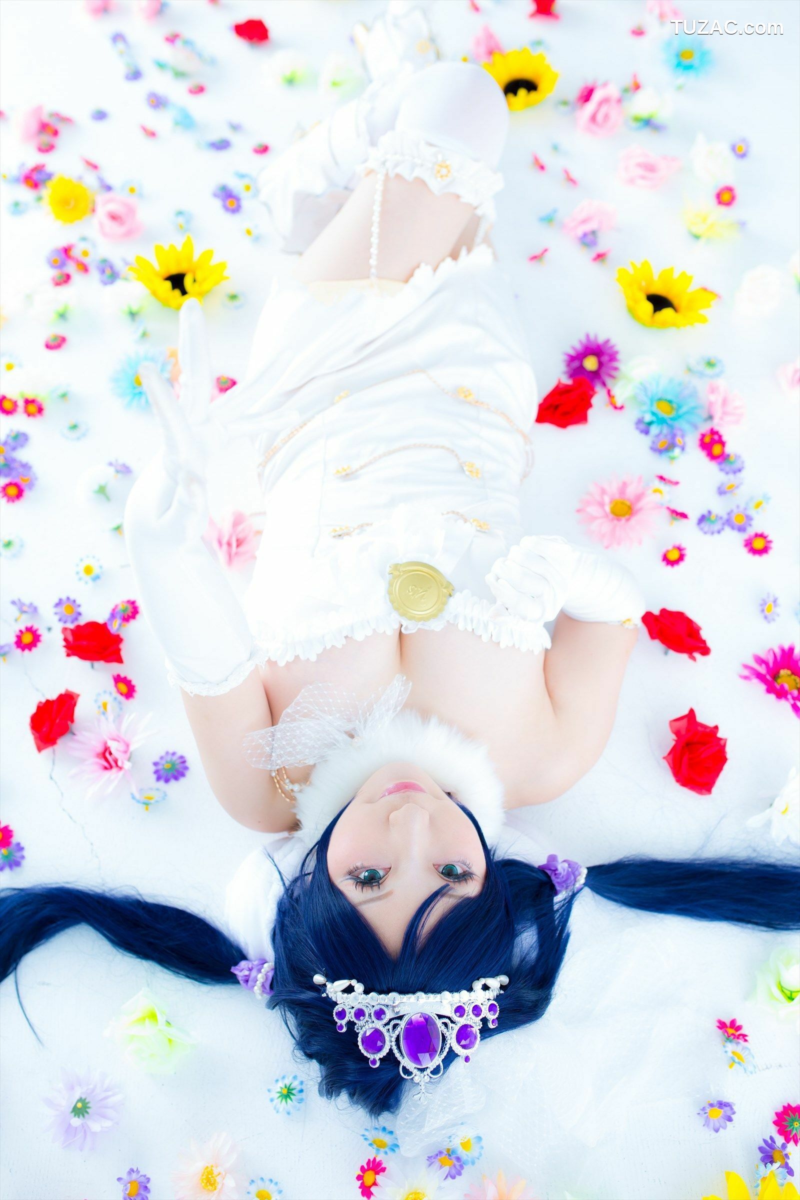 日本CosPlay_绫香 (Saku サク) 《Love Live!》Toujou Nozomi+Minami Kotori 写真集