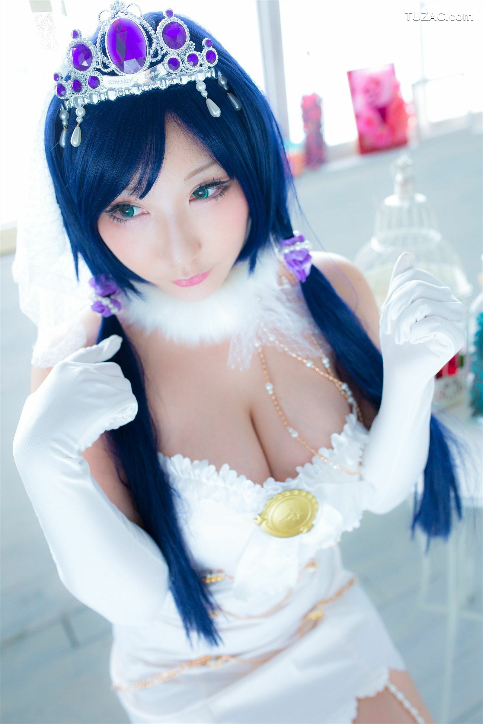 日本CosPlay_绫香 (Saku サク) 《Love Live!》Toujou Nozomi+Minami Kotori 写真集