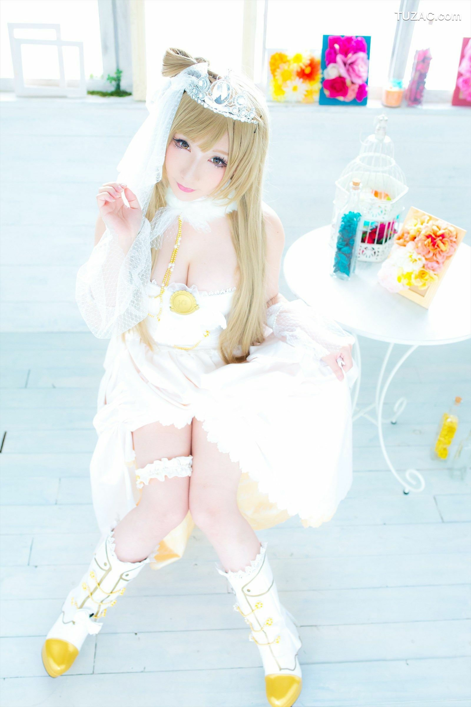 日本CosPlay_绫香 (Saku サク) 《Love Live!》Toujou Nozomi+Minami Kotori 写真集
