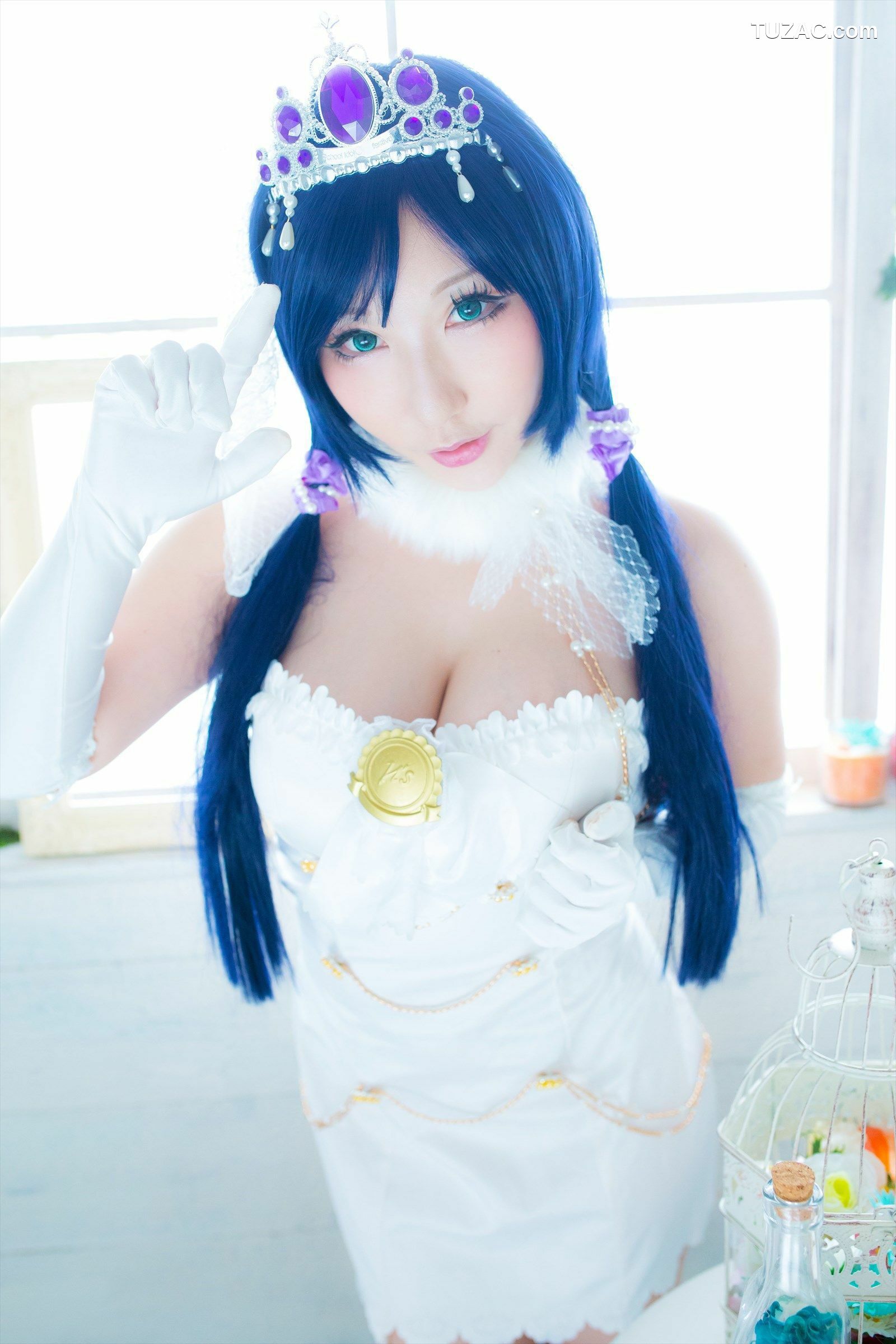 日本CosPlay_绫香 (Saku サク) 《Love Live!》Toujou Nozomi+Minami Kotori 写真集