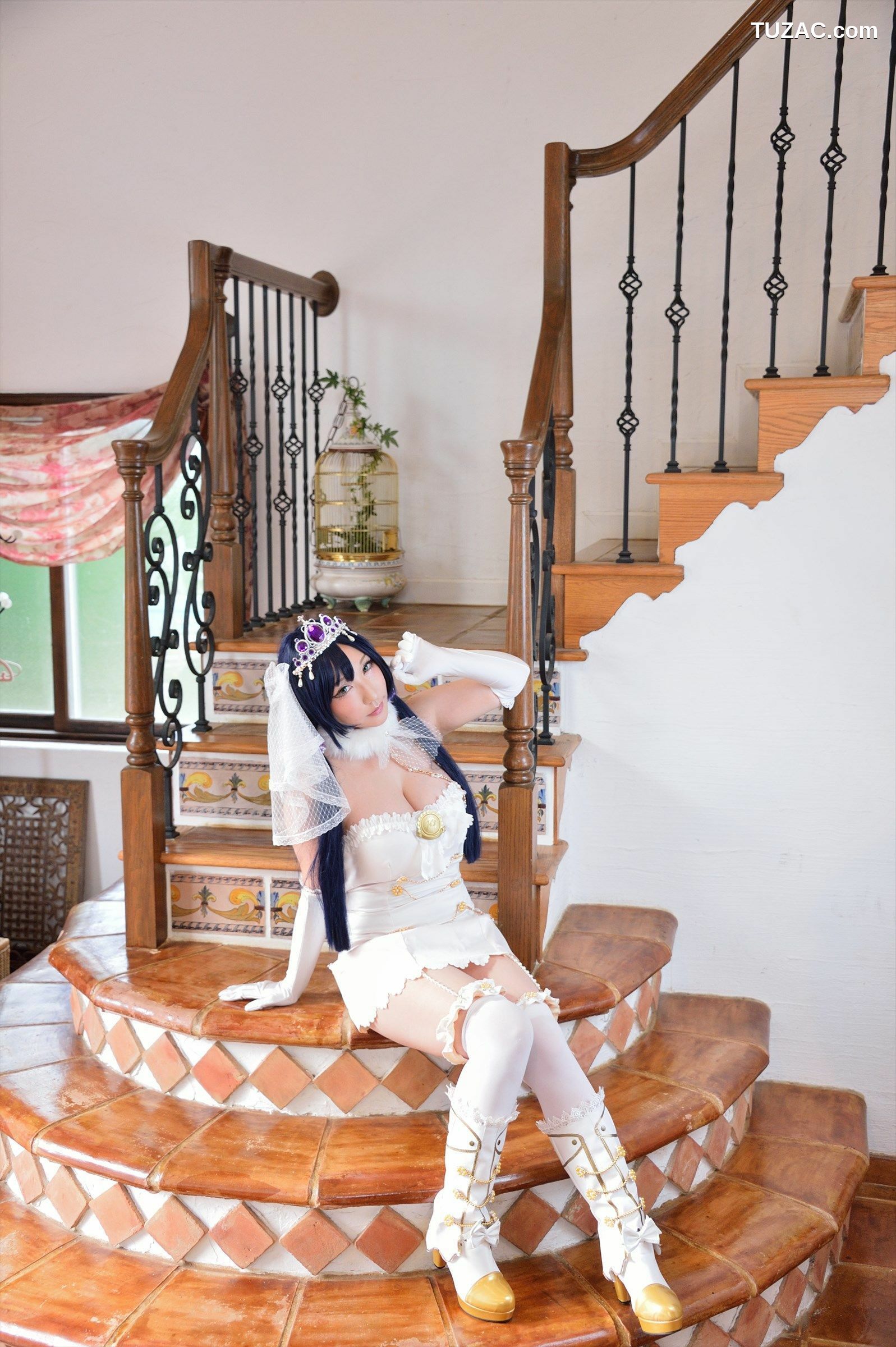 日本CosPlay_绫香 (Saku サク) 《Love Live!》Toujou Nozomi+Minami Kotori 写真集