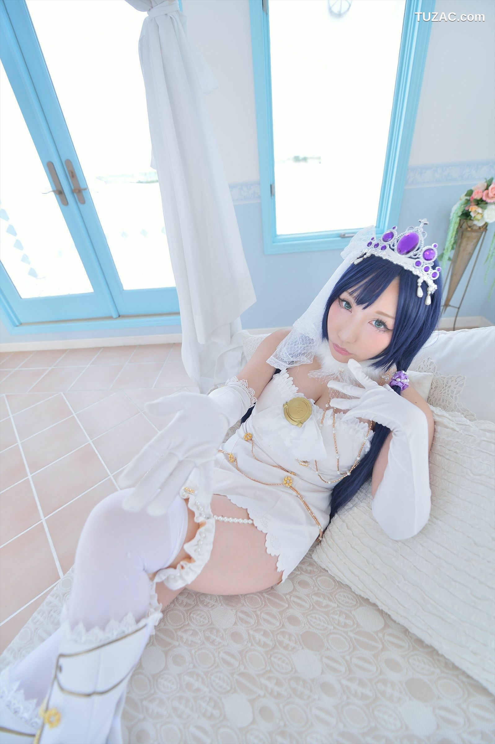 日本CosPlay_绫香 (Saku サク) 《Love Live!》Toujou Nozomi+Minami Kotori 写真集
