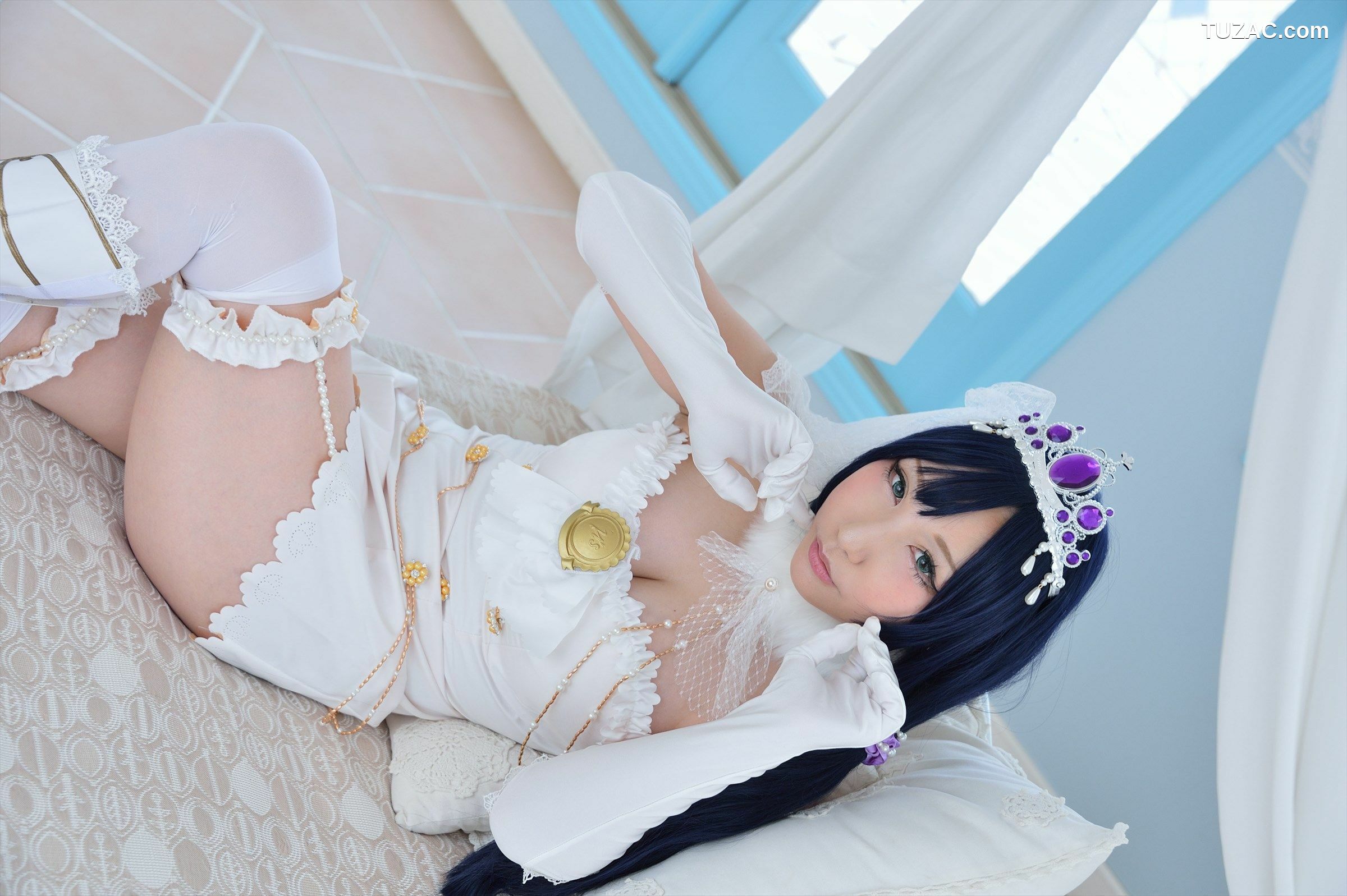日本CosPlay_绫香 (Saku サク) 《Love Live!》Toujou Nozomi+Minami Kotori 写真集