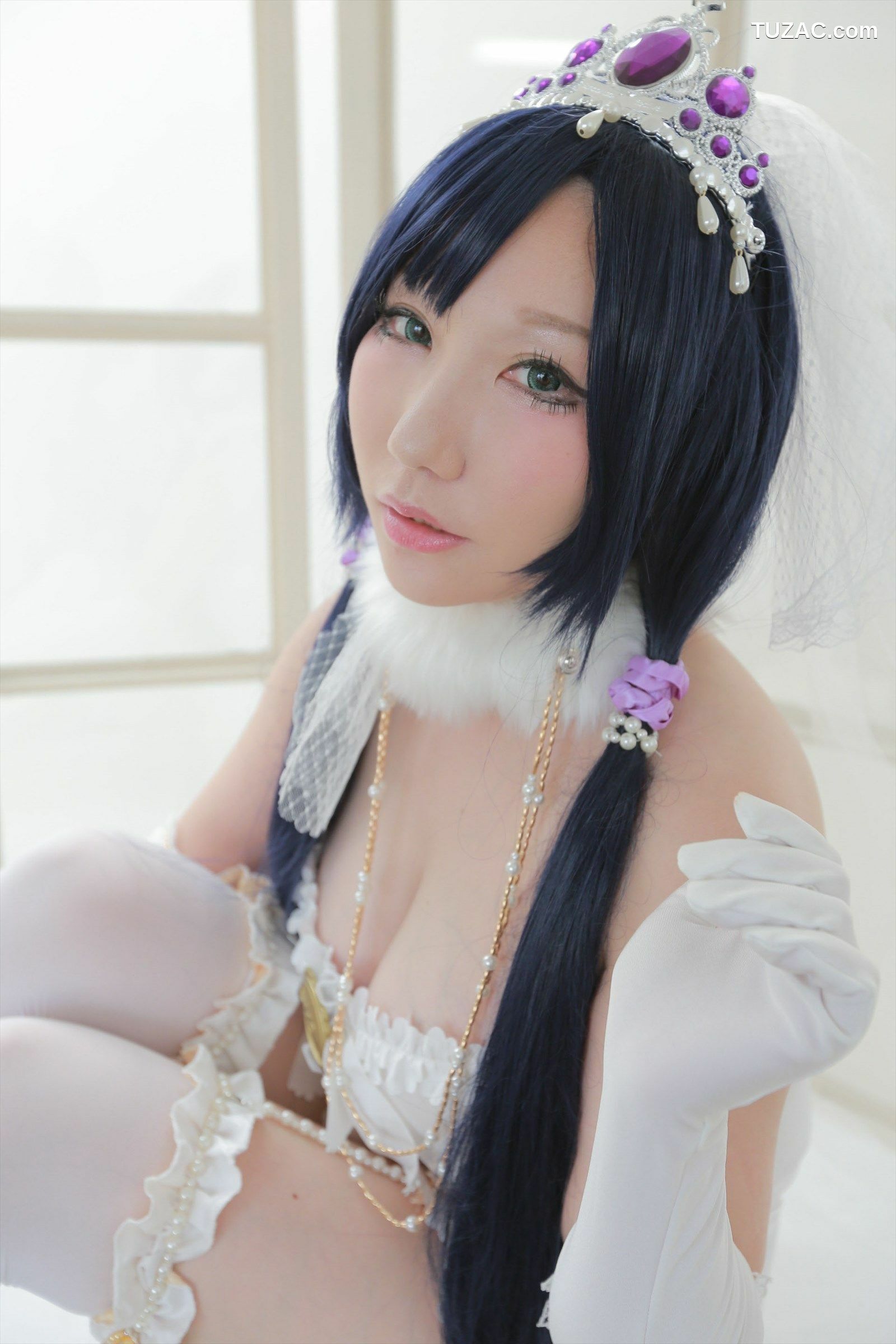 日本CosPlay_绫香 (Saku サク) 《Love Live!》Toujou Nozomi+Minami Kotori 写真集