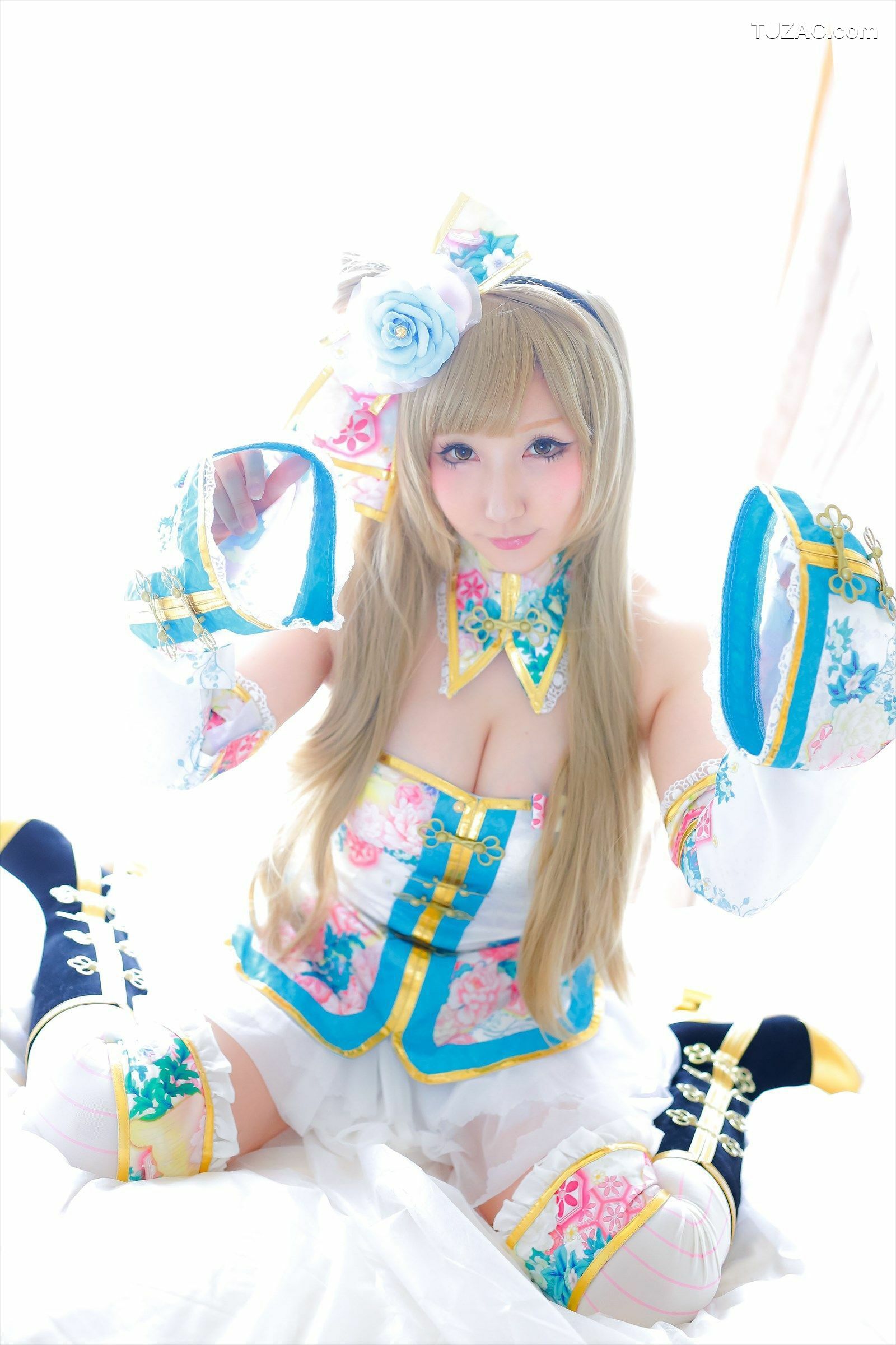 日本CosPlay_绫香 (Saku サク) 《Love Live!》Toujou Nozomi+Minami Kotori 写真集