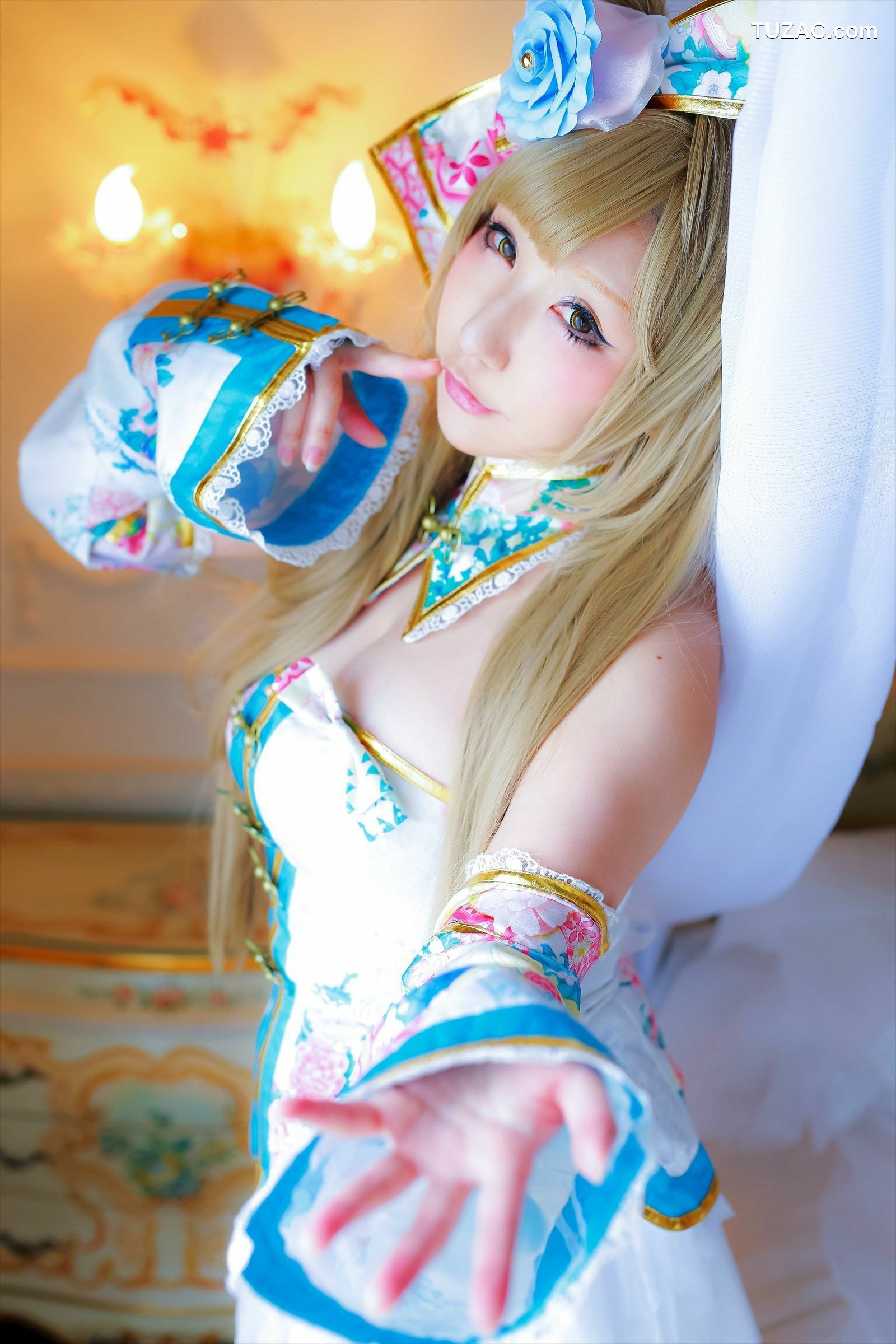 日本CosPlay_绫香 (Saku サク) 《Love Live!》Toujou Nozomi+Minami Kotori 写真集