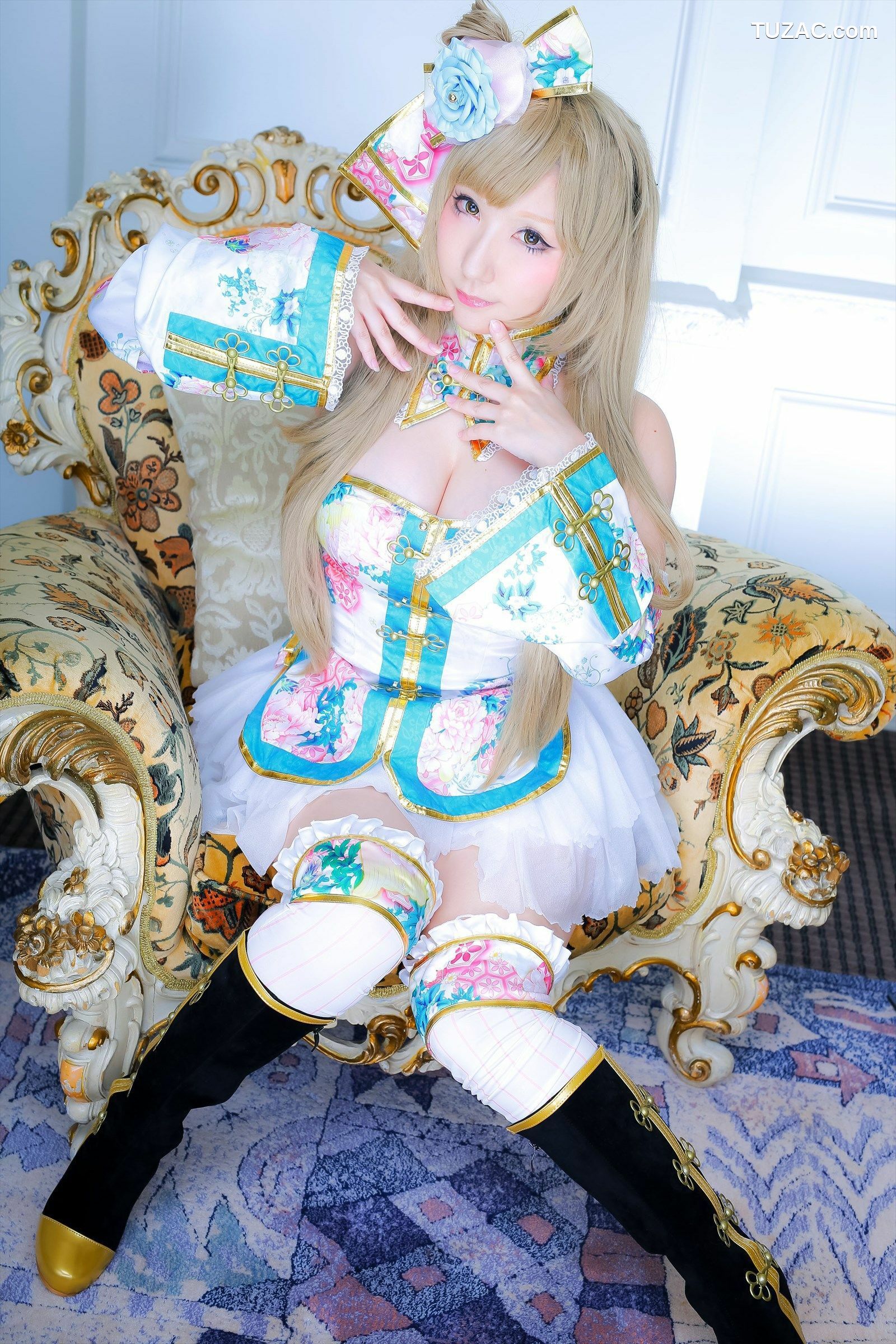 日本CosPlay_绫香 (Saku サク) 《Love Live!》Toujou Nozomi+Minami Kotori 写真集