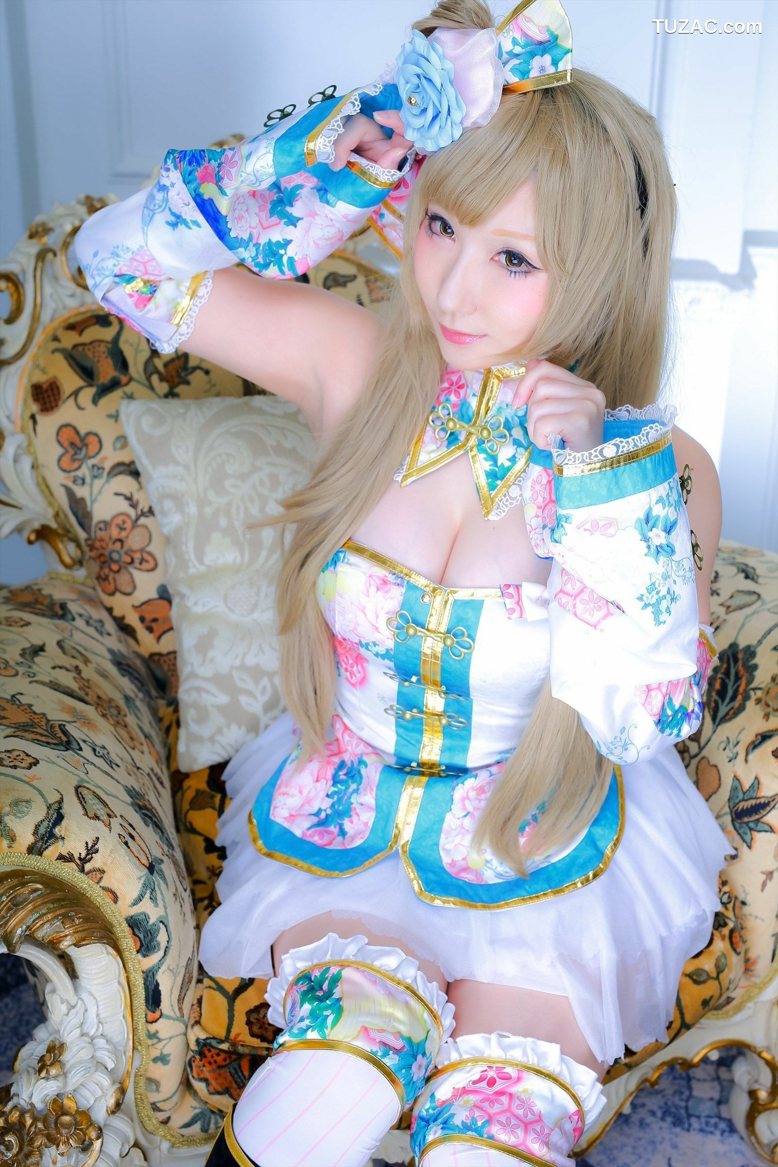 日本CosPlay_绫香 (Saku サク) 《Love Live!》Toujou Nozomi+Minami Kotori 写真集