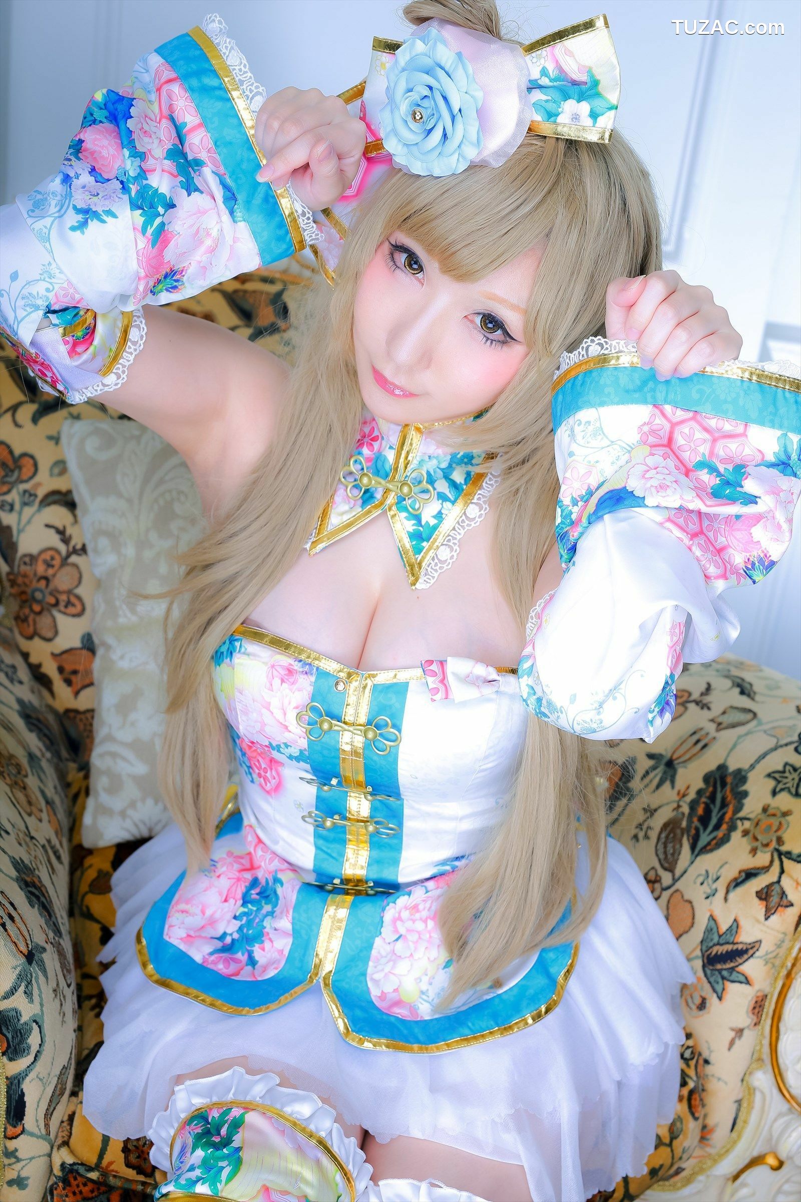 日本CosPlay_绫香 (Saku サク) 《Love Live!》Toujou Nozomi+Minami Kotori 写真集