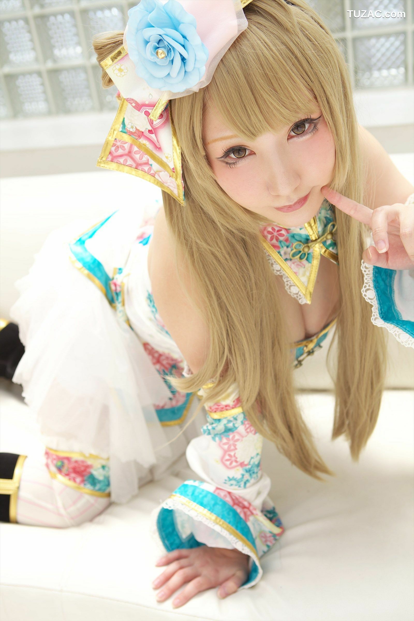 日本CosPlay_绫香 (Saku サク) 《Love Live!》Toujou Nozomi+Minami Kotori 写真集